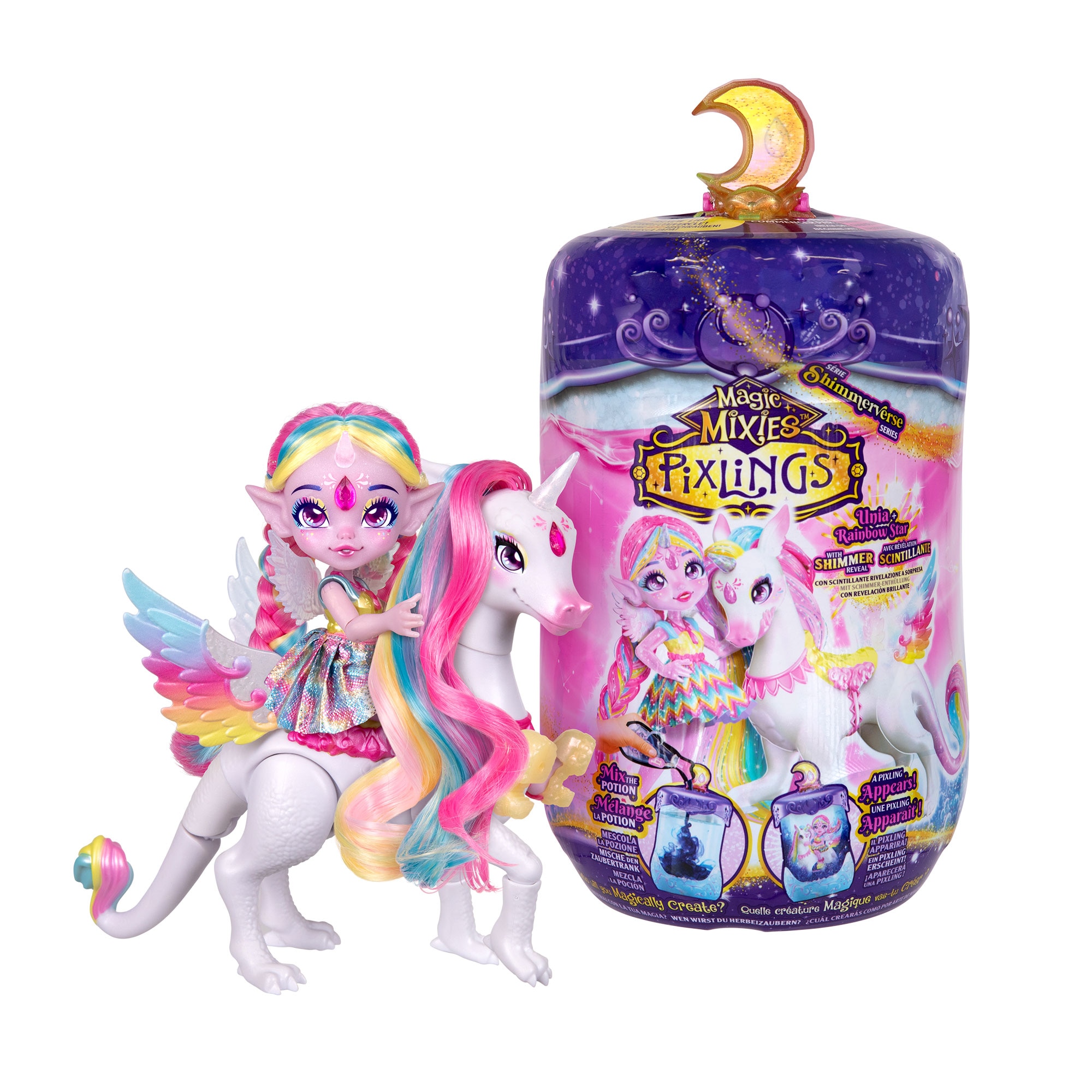 Muñeca Pixlings Doll con Pony Famosa 3