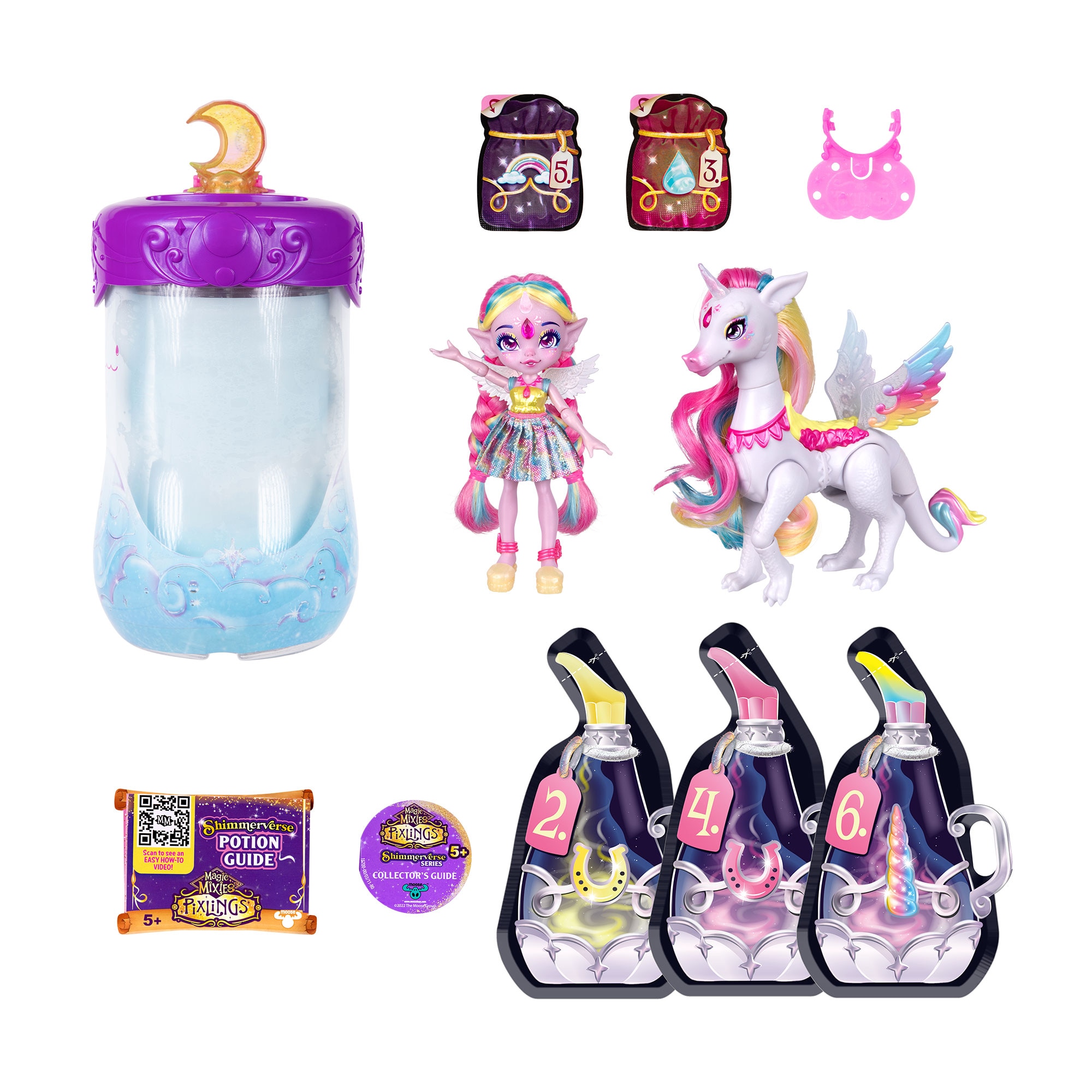 Muñeca Pixlings Doll con Pony Famosa 5