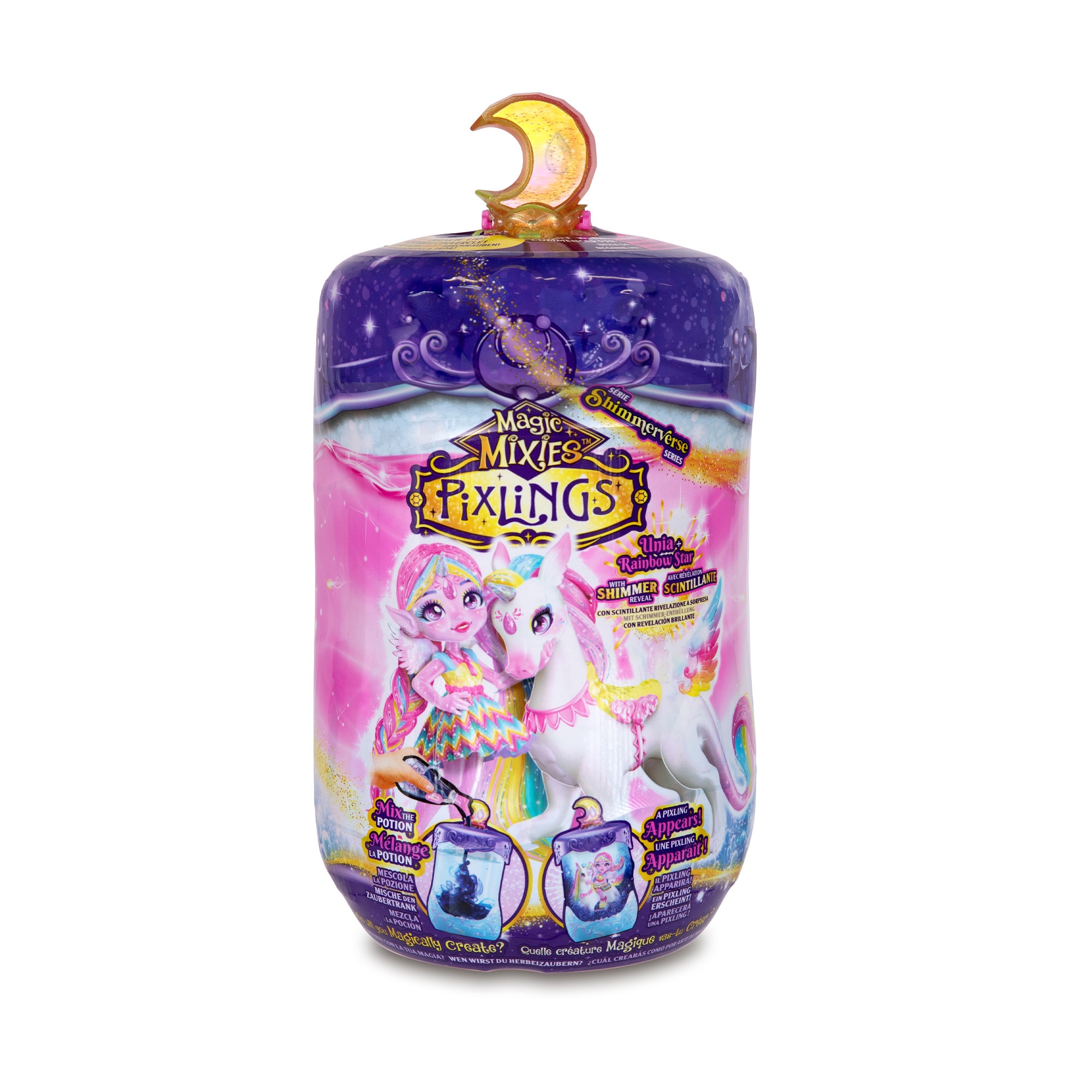 Muñeca Pixlings Doll con Pony Famosa 8