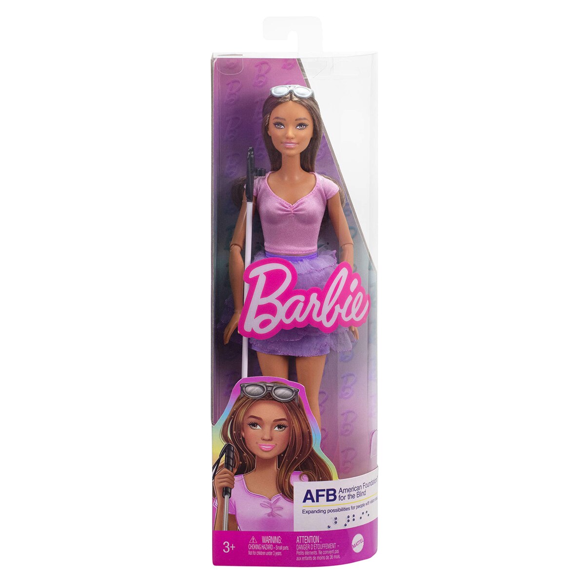 Barbie Fashionistas Muñeca ciega con top rosa 5