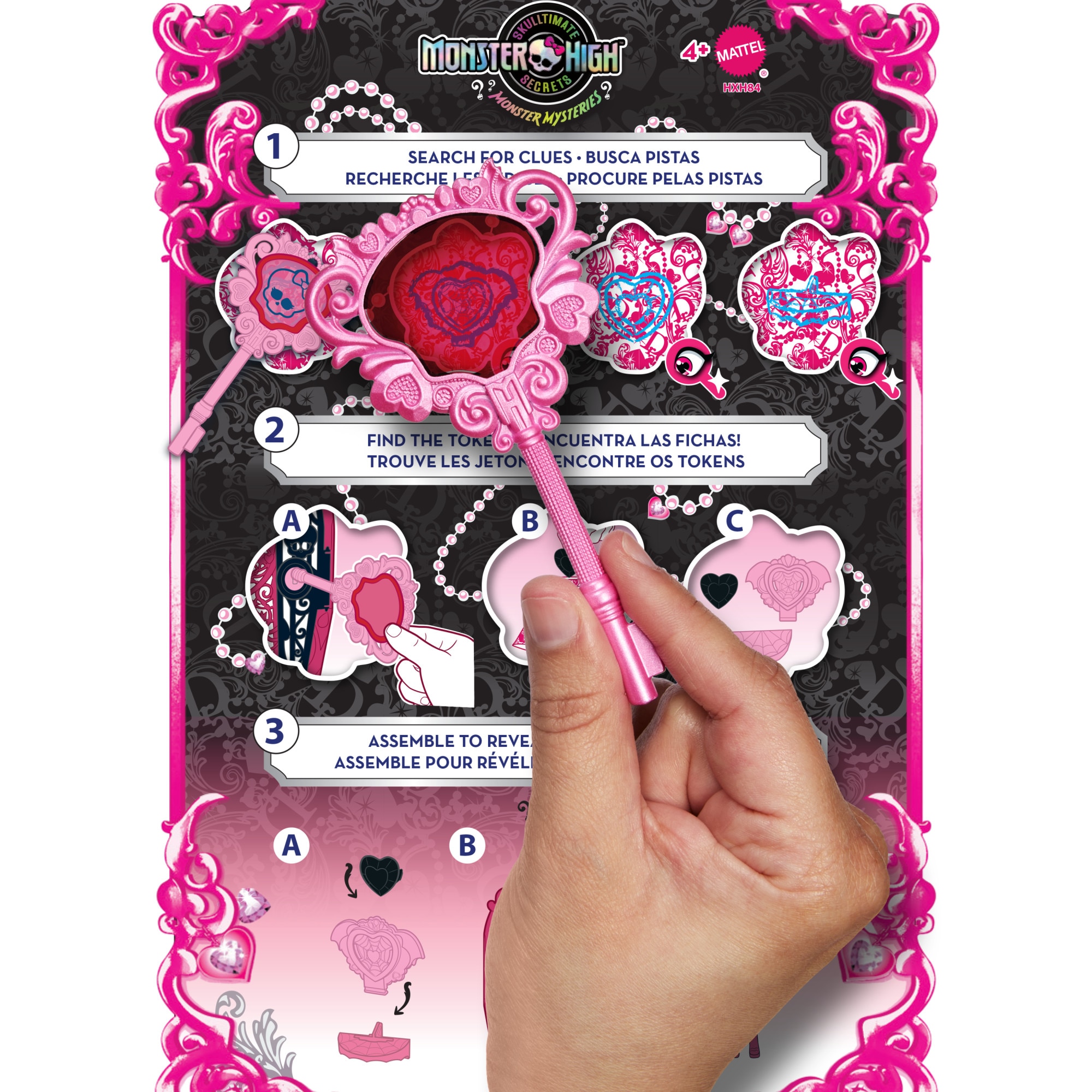Muñeca Skulltimate Secrets Monster Mysteries Draculaura Monster High 4