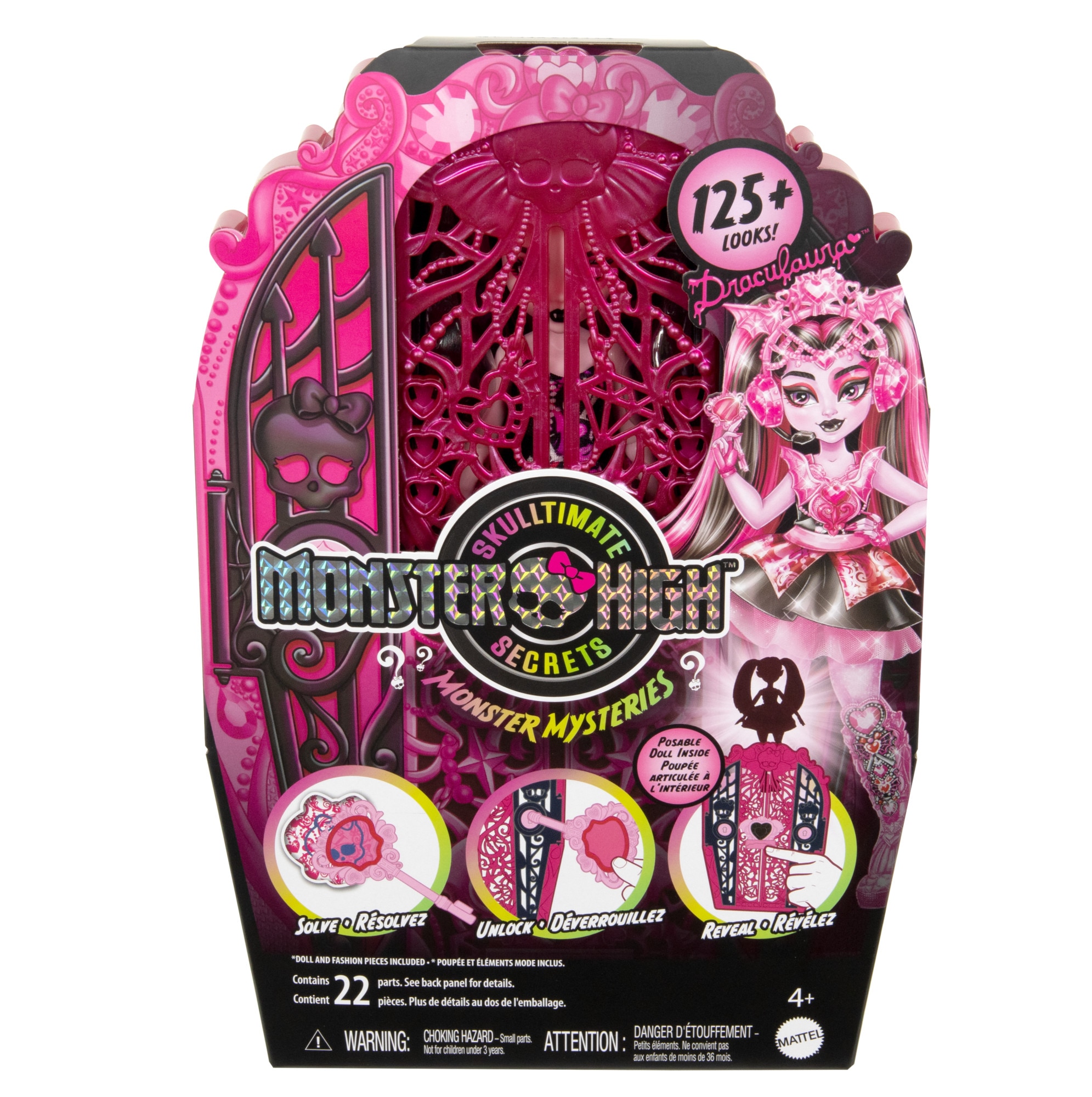 Muñeca Skulltimate Secrets Monster Mysteries Draculaura Monster High 7