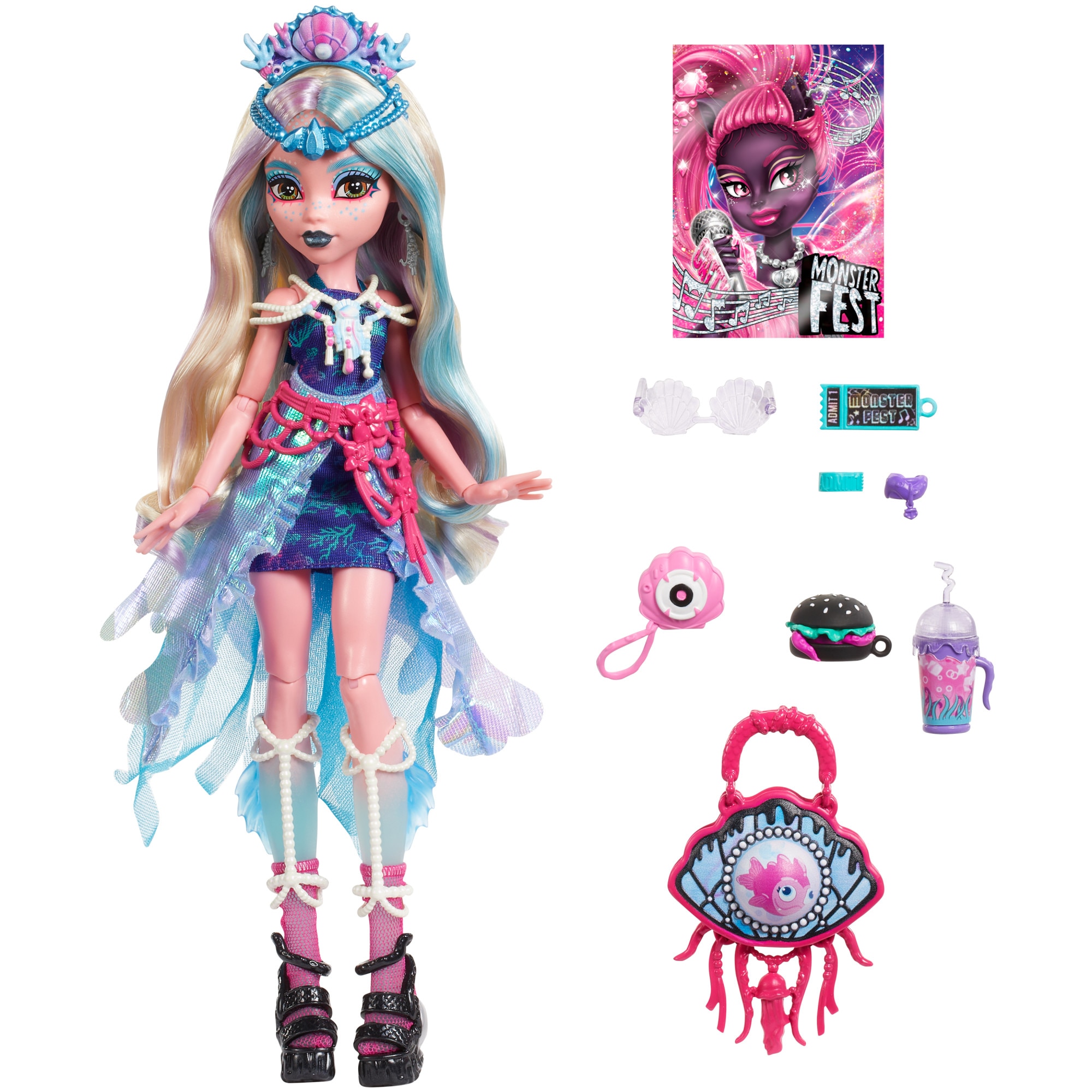 Muñeca monstruita Monster Fest Lagoona Blue Monster High 5