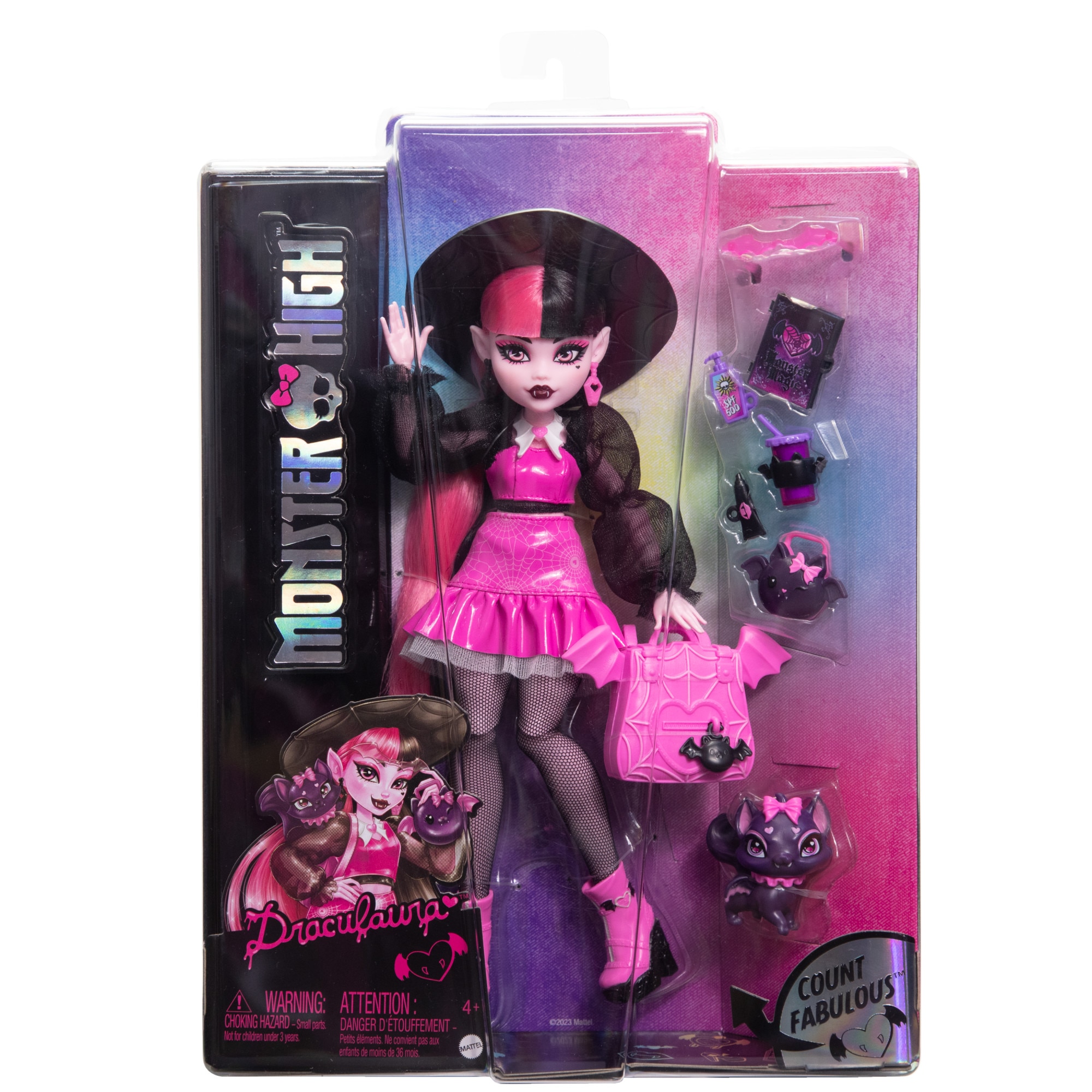 Muñeca Fabulosa Draculaura Monster High 6