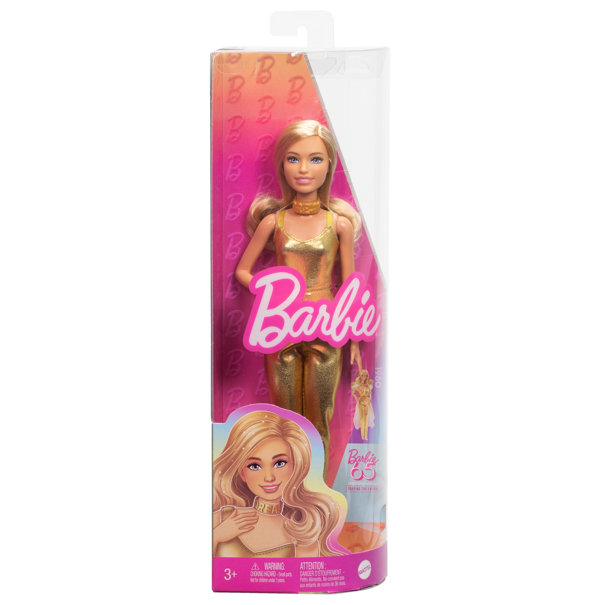Barbie Fashionistas Muñeca con cuerpo pequeño Colección 65 aniversario 7