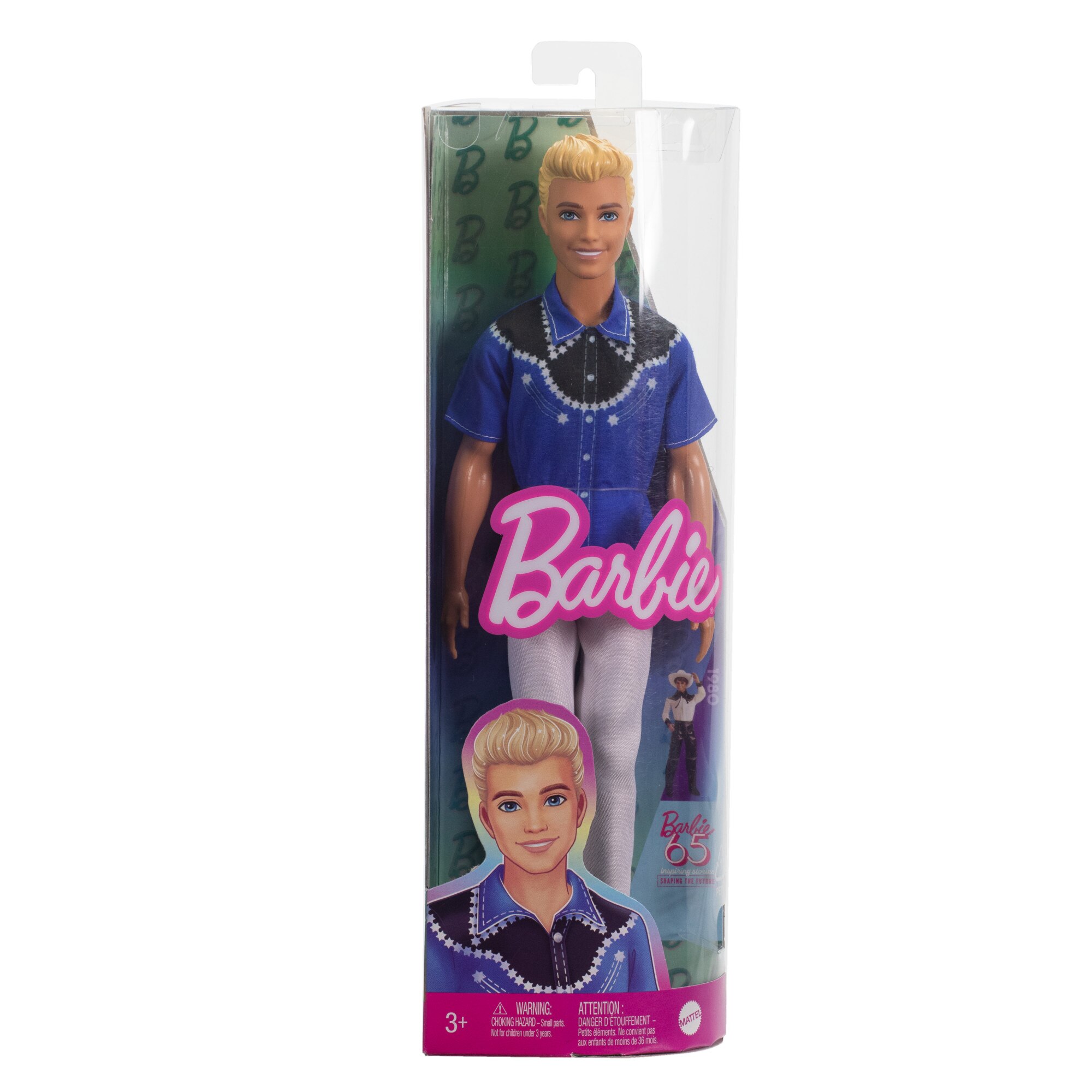 Barbie Fashionistas Muñeco Ken rubio Colección 65 aniversario 7