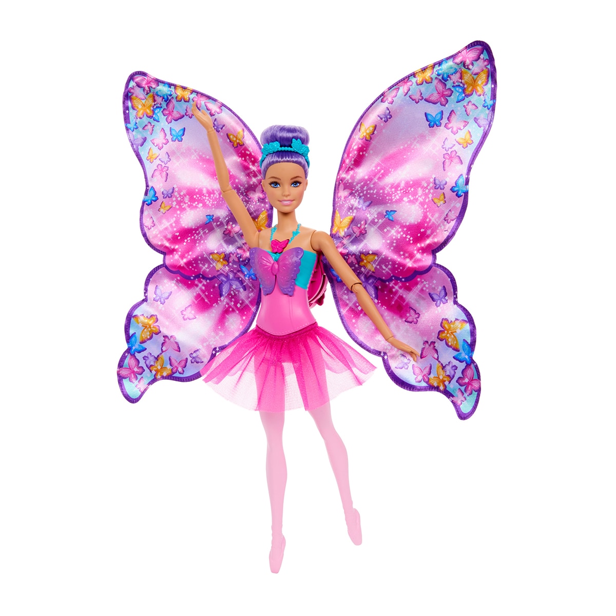 Barbie – Barbie Muñeca bailarina Dance and Flutter 2 en 1.