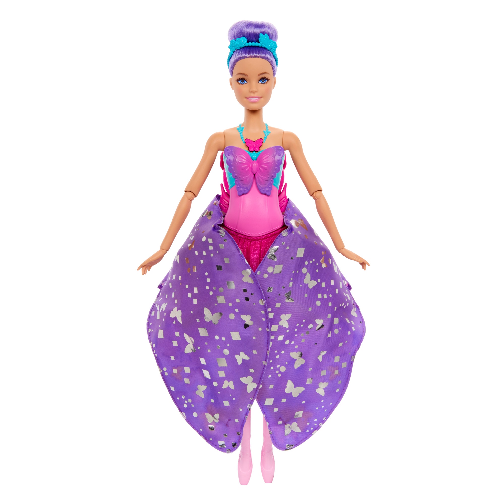 Barbie Muñeca bailarina Dance and Flutter 2 en 1 4