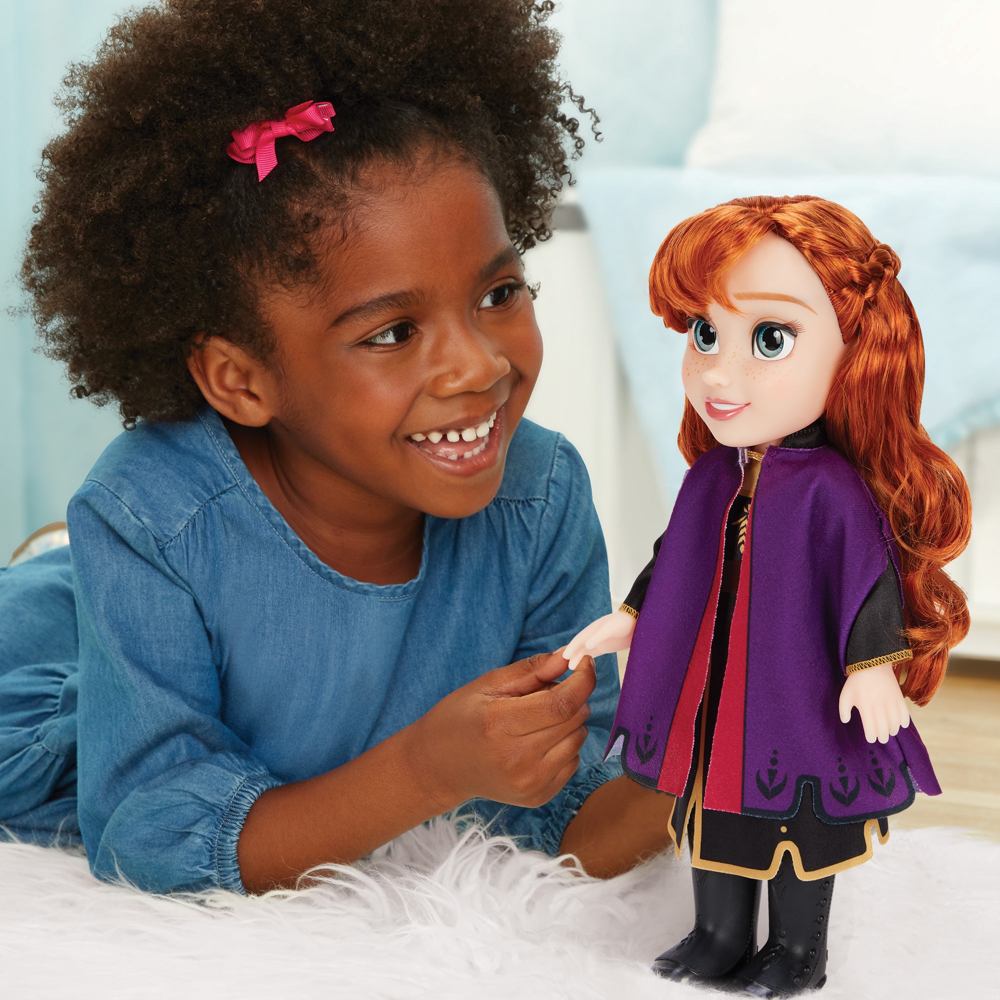 Muñeca 38 cm Anna de Viaje Disney Jakks Pacific 3