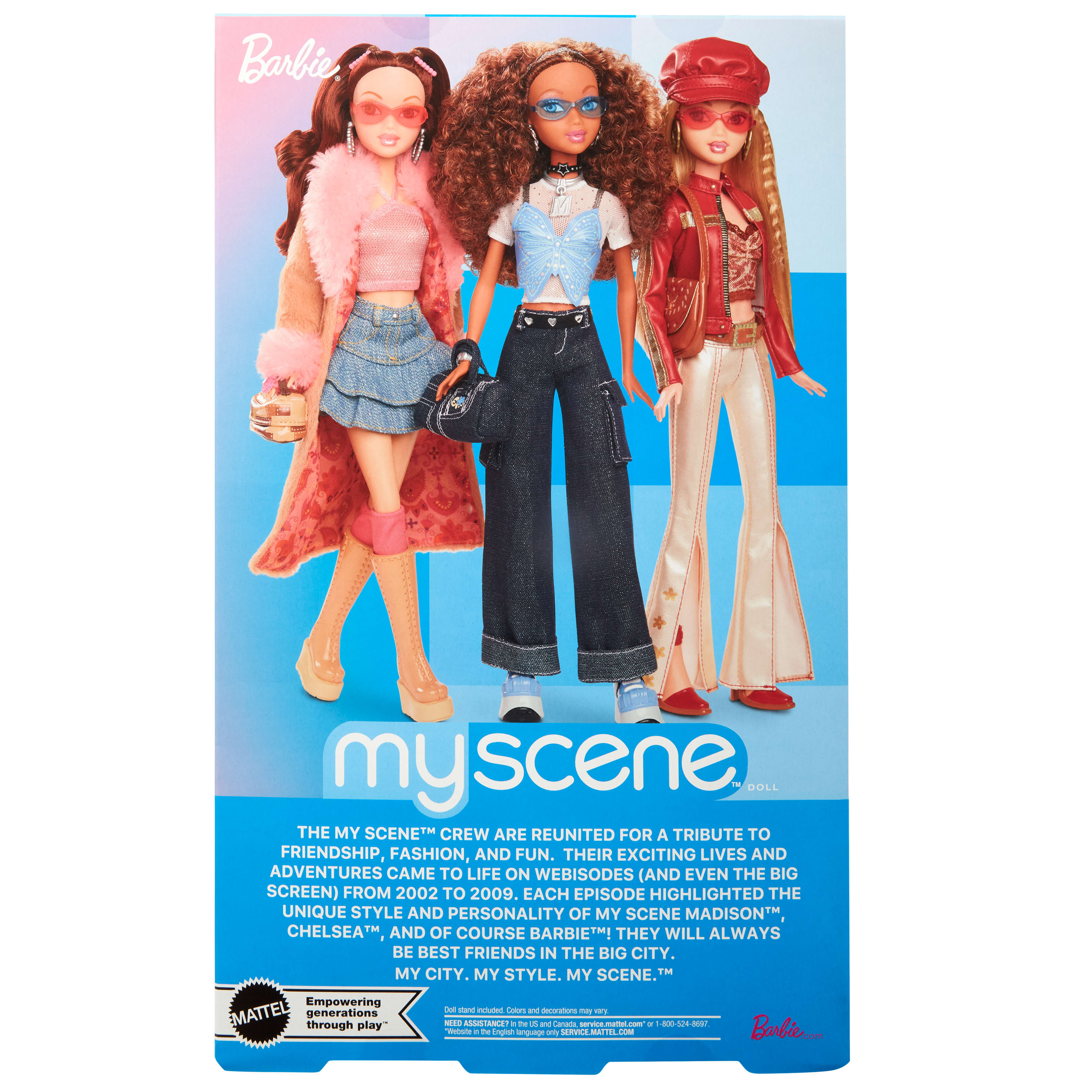 Muñeca Barbie Signature My Scene Madison HYC18 7
