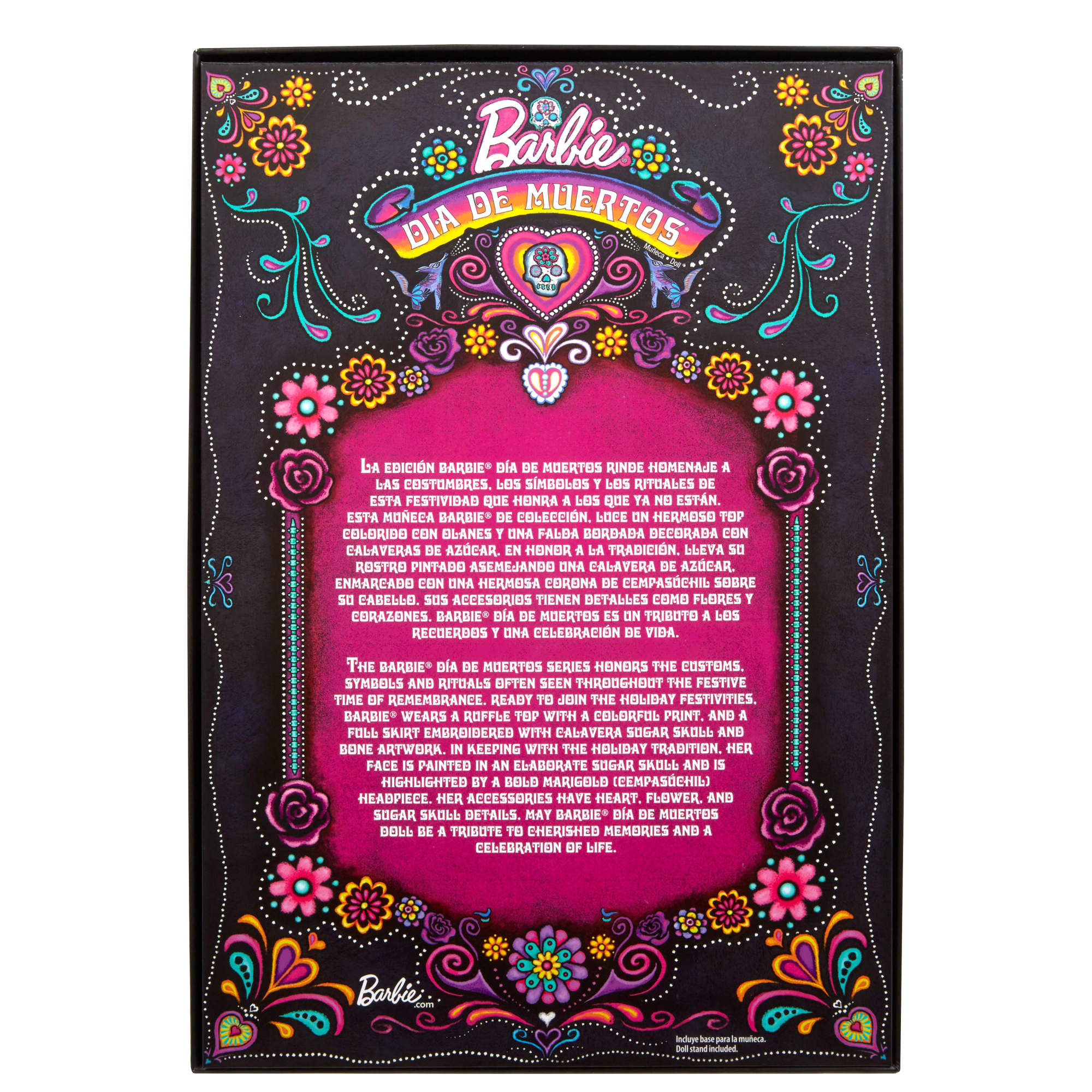Muñeca Barbie Día de Muertos 2024 (HRM72) 7