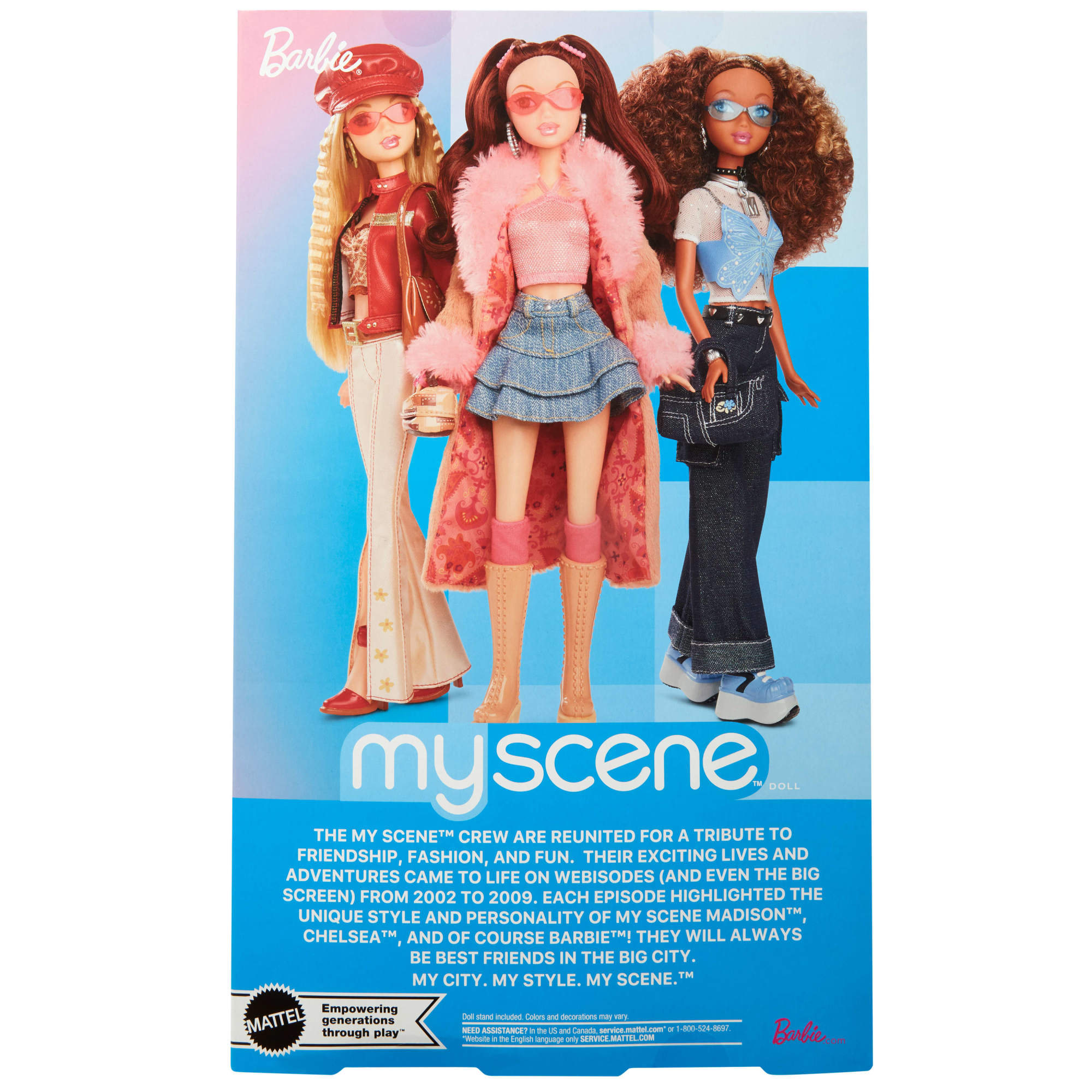 Muñeca Barbie Signature My Scene Chelsea HYC19 7