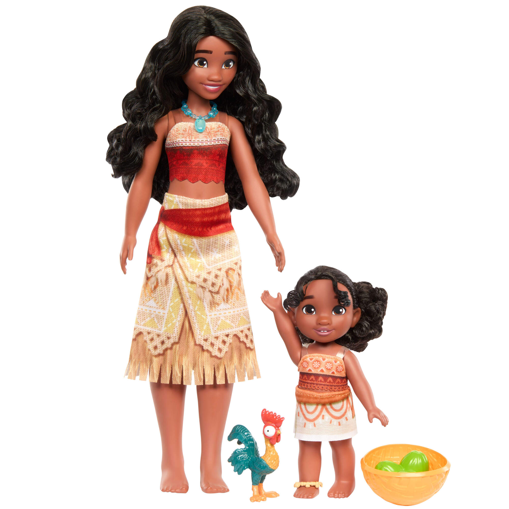 Pack muñecas Vaiana y Simea Mattel 2
