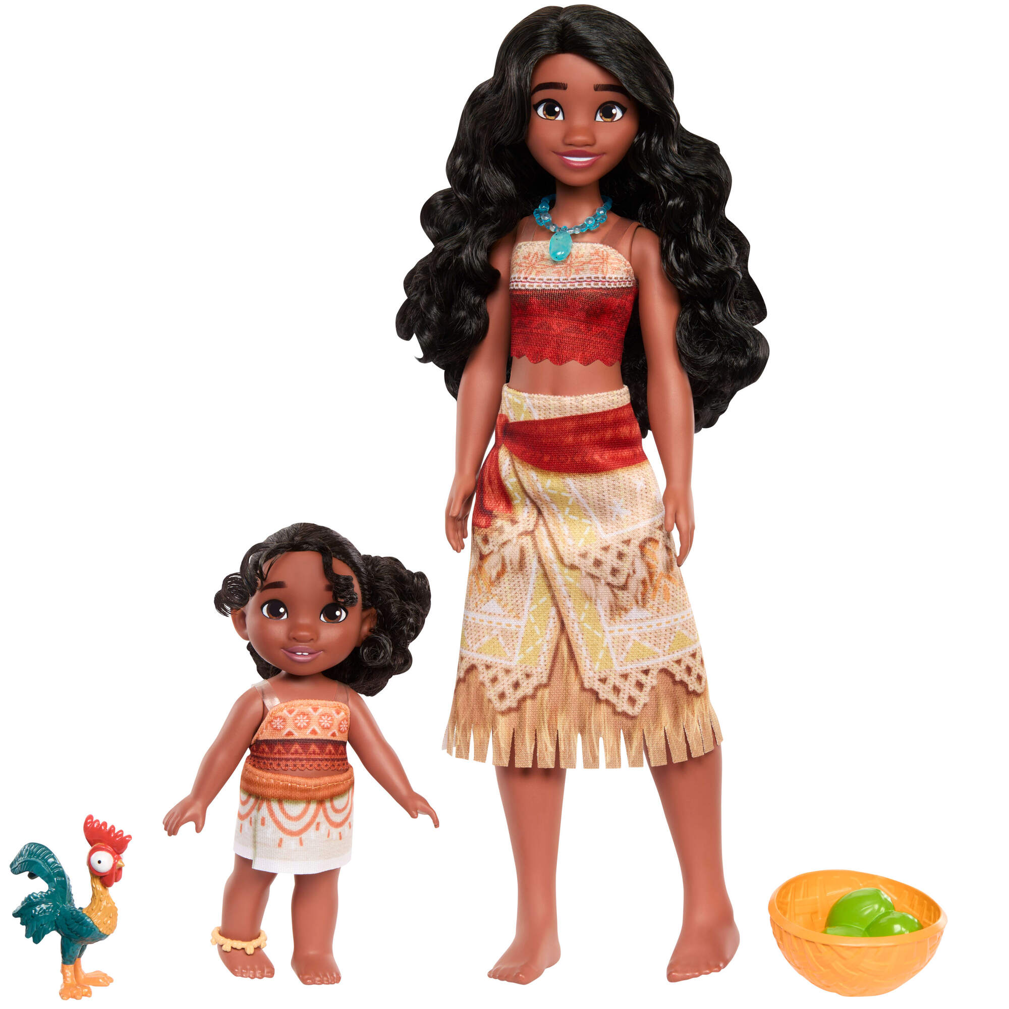 Pack muñecas Vaiana y Simea Mattel 6