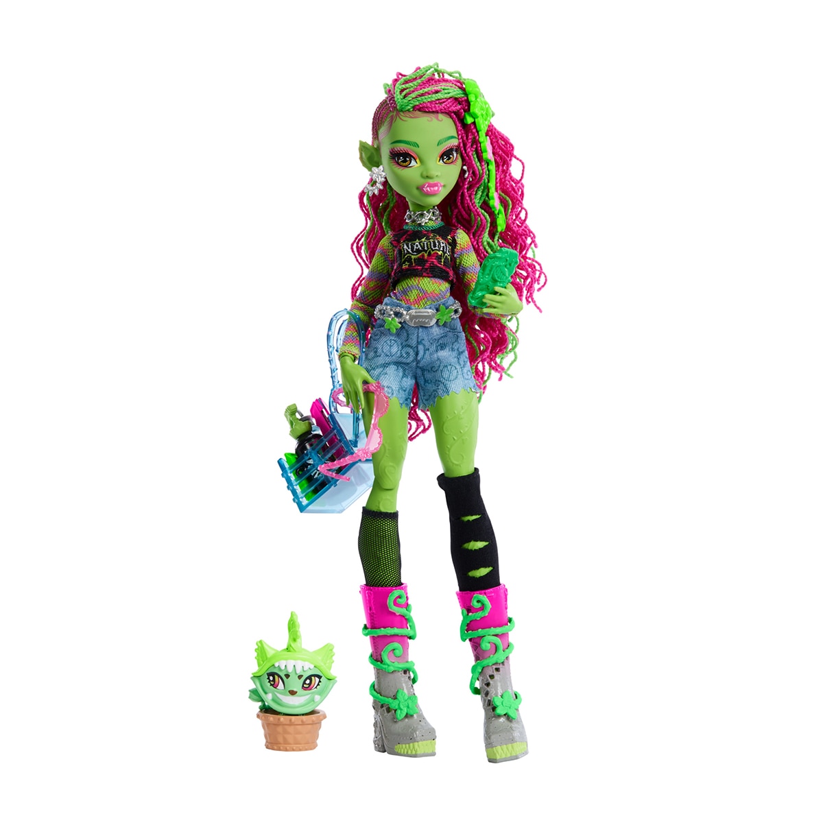 Imagen 0 de Muñeca Venus McFlytrap con Chewlian Monster High