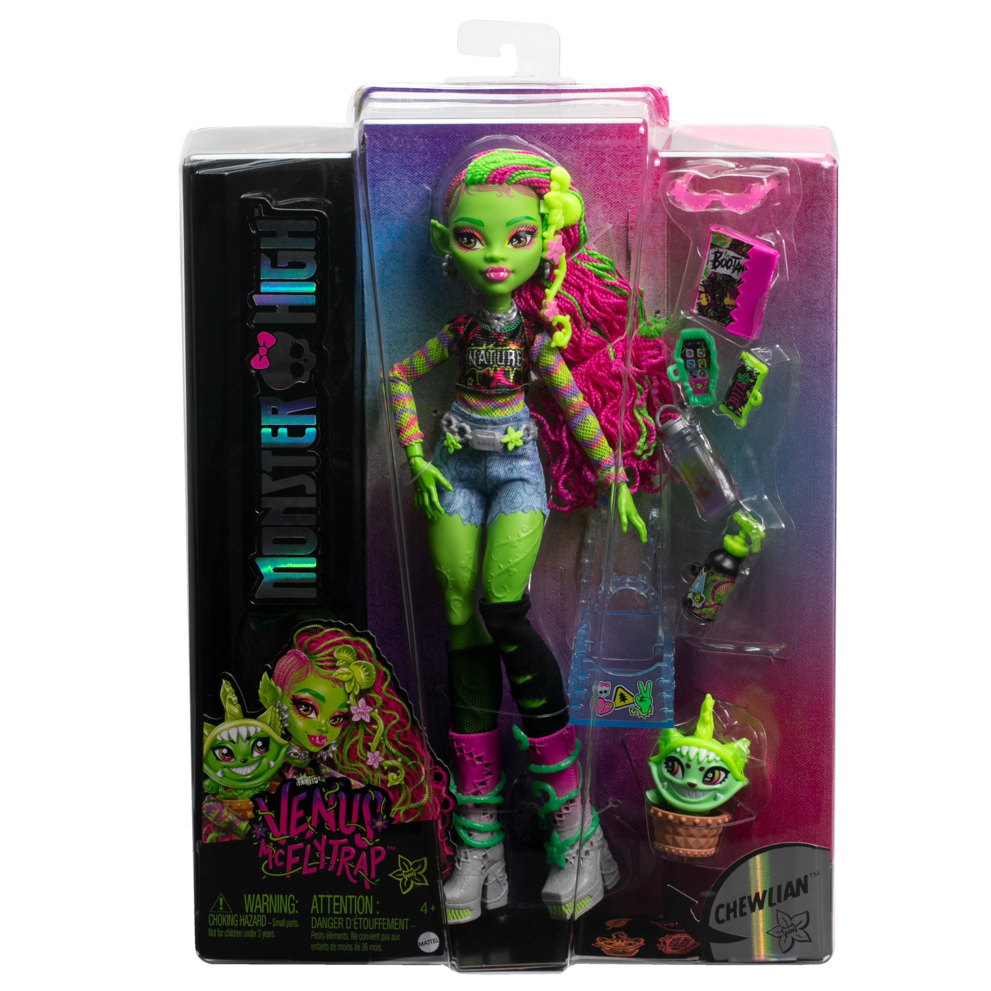 Muñeca Venus McFlytrap con Chewlian Monster High 6