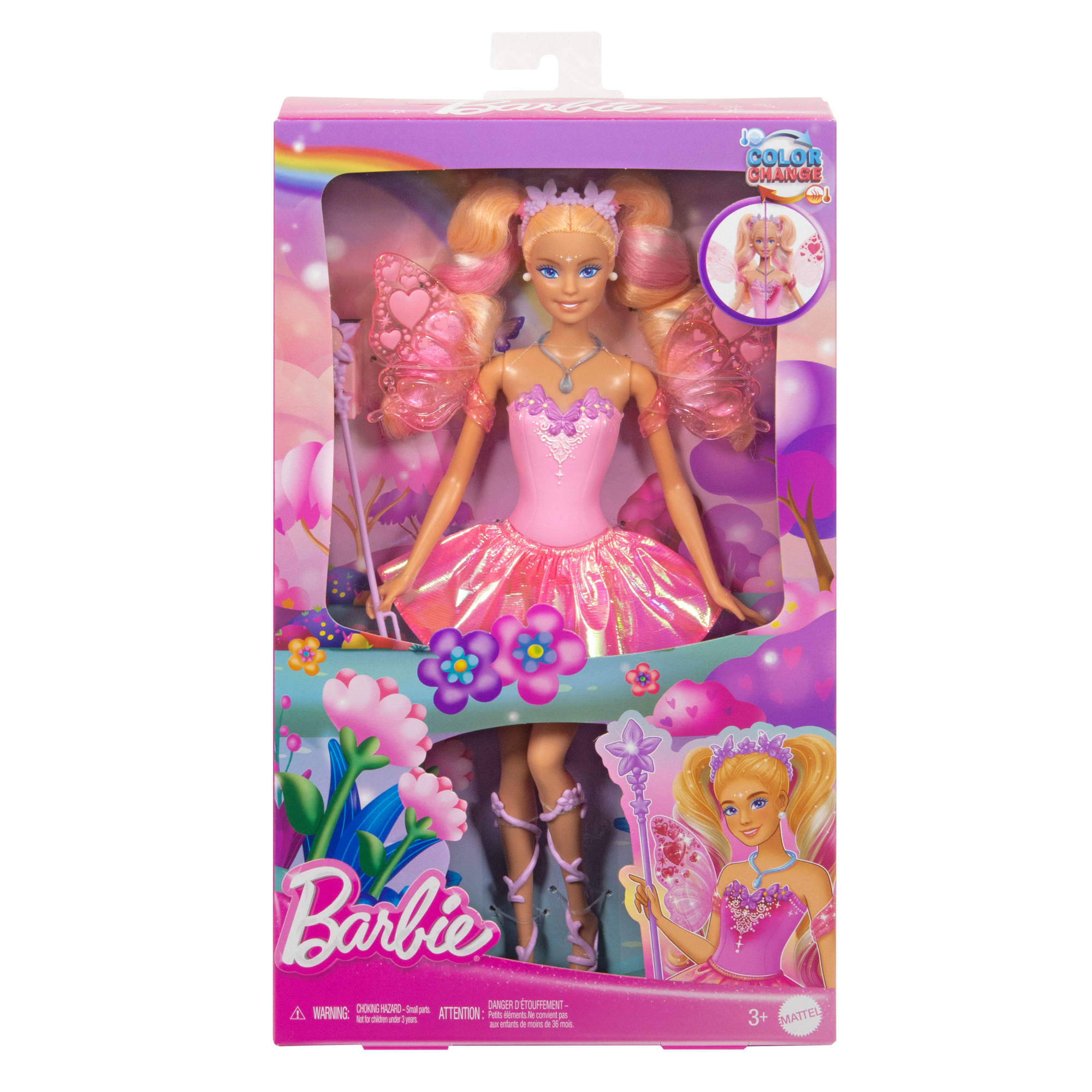 Muñeca Barbie Hada con varita de juguete 7