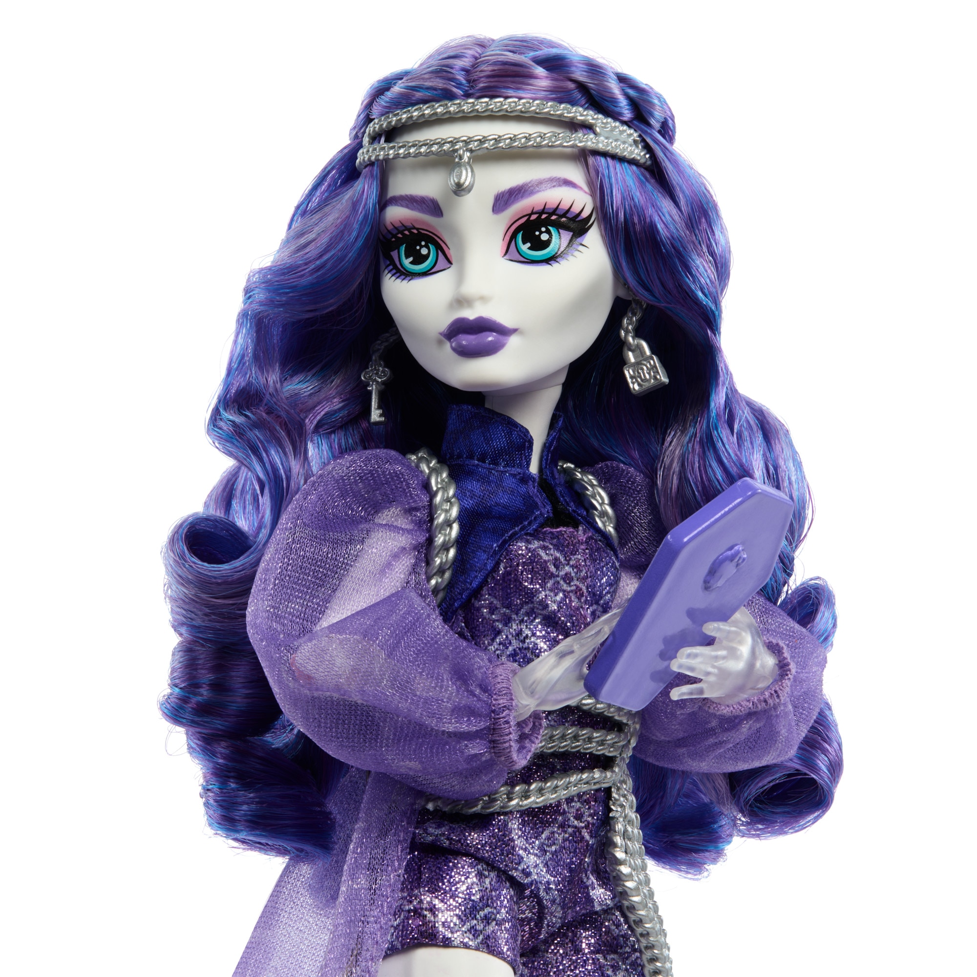 Muñeca Spectra Vondergeist con mascota Rhuen Monster High 3