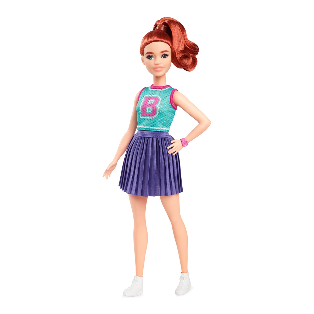 Imagen 0 de Muñeca Barbie Fashionistas con look de animadora