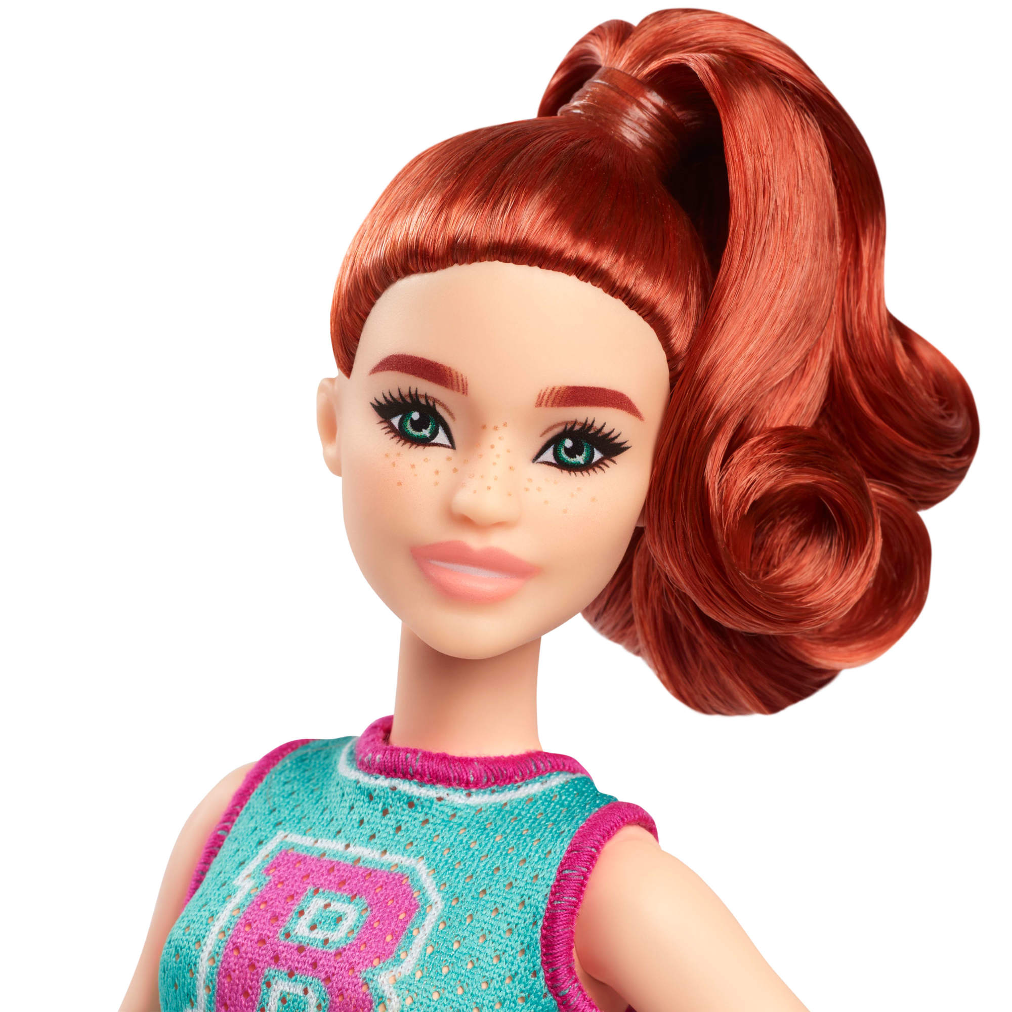 Muñeca Barbie Fashionistas con look de animadora 3