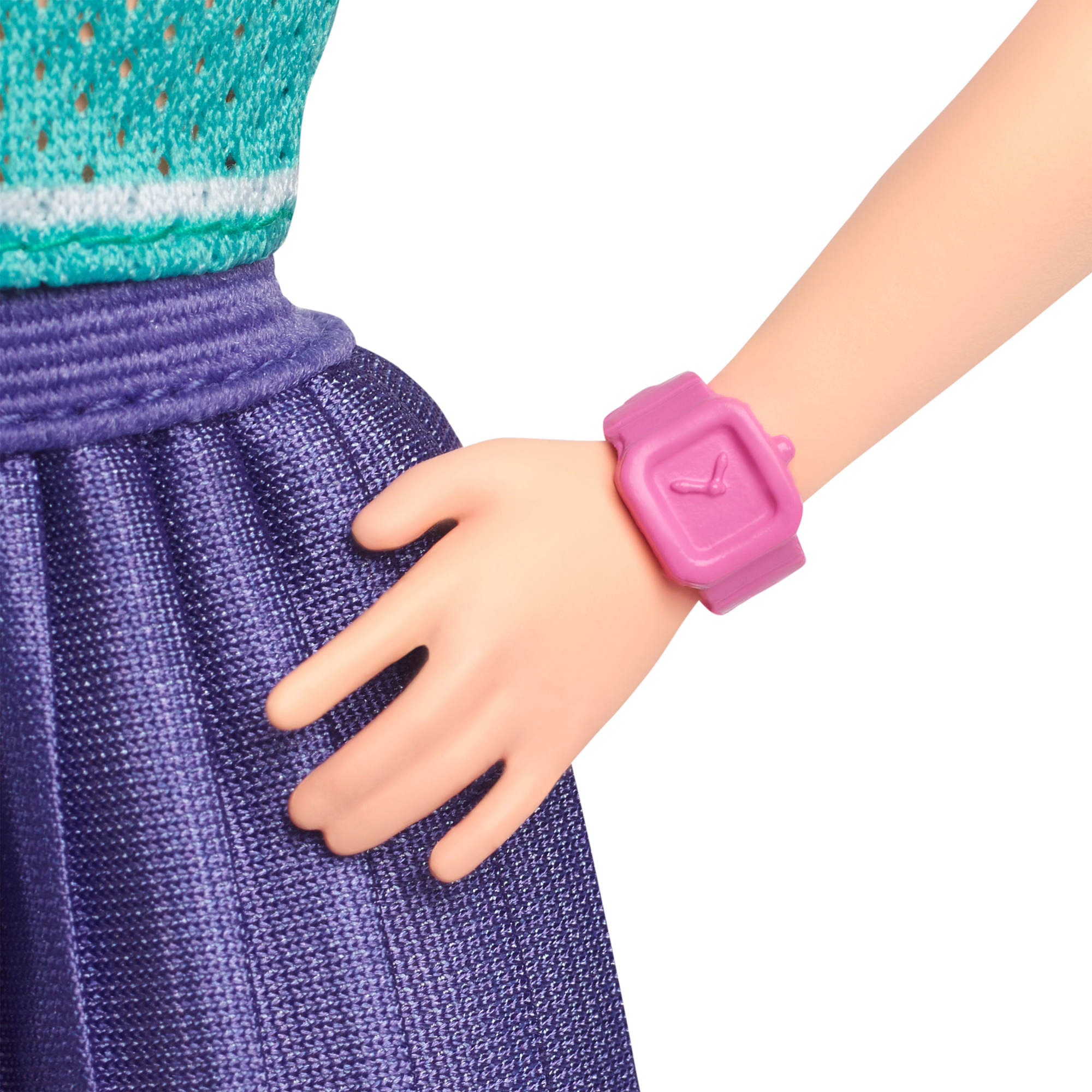 Muñeca Barbie Fashionistas con look de animadora 4