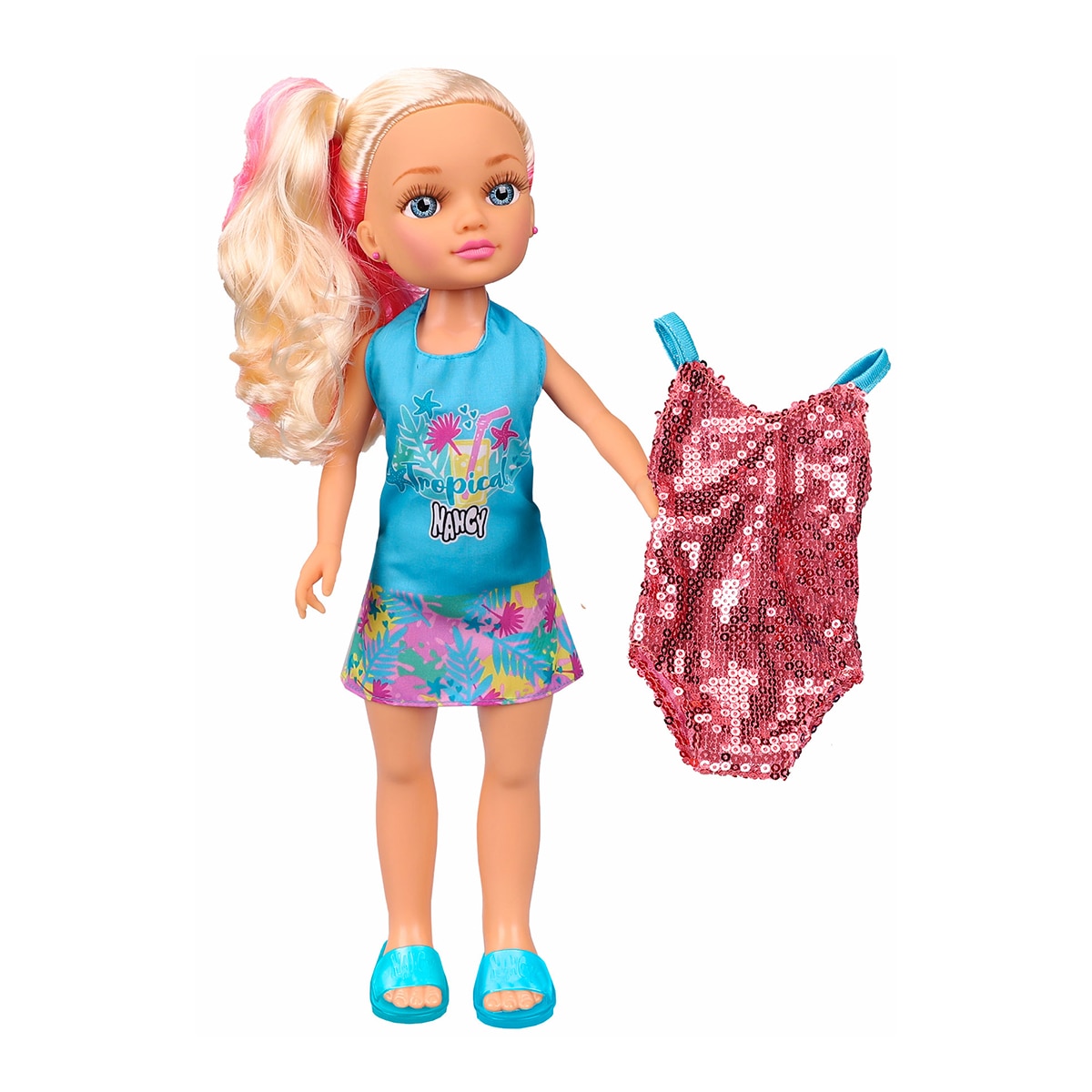 Imagen 0 de Nancy vestida con un conjunto super veraniego