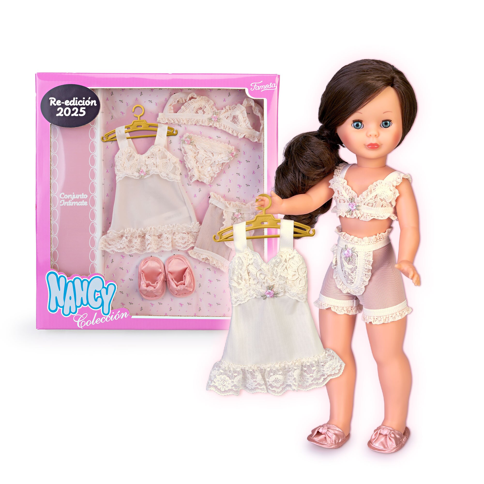 Nancy Colección set de lencería inspirado en el diseño original de 1977 2