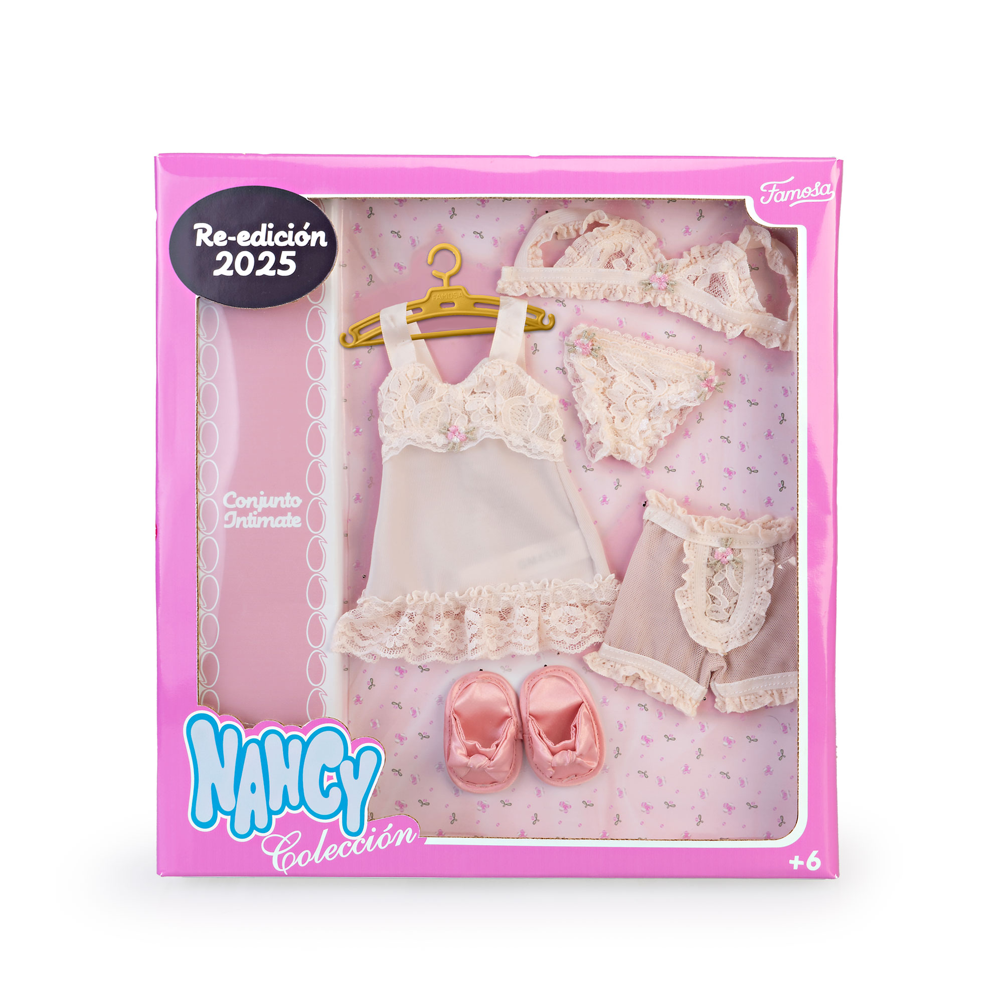 Nancy Colección set de lencería inspirado en el diseño original de 1977 4