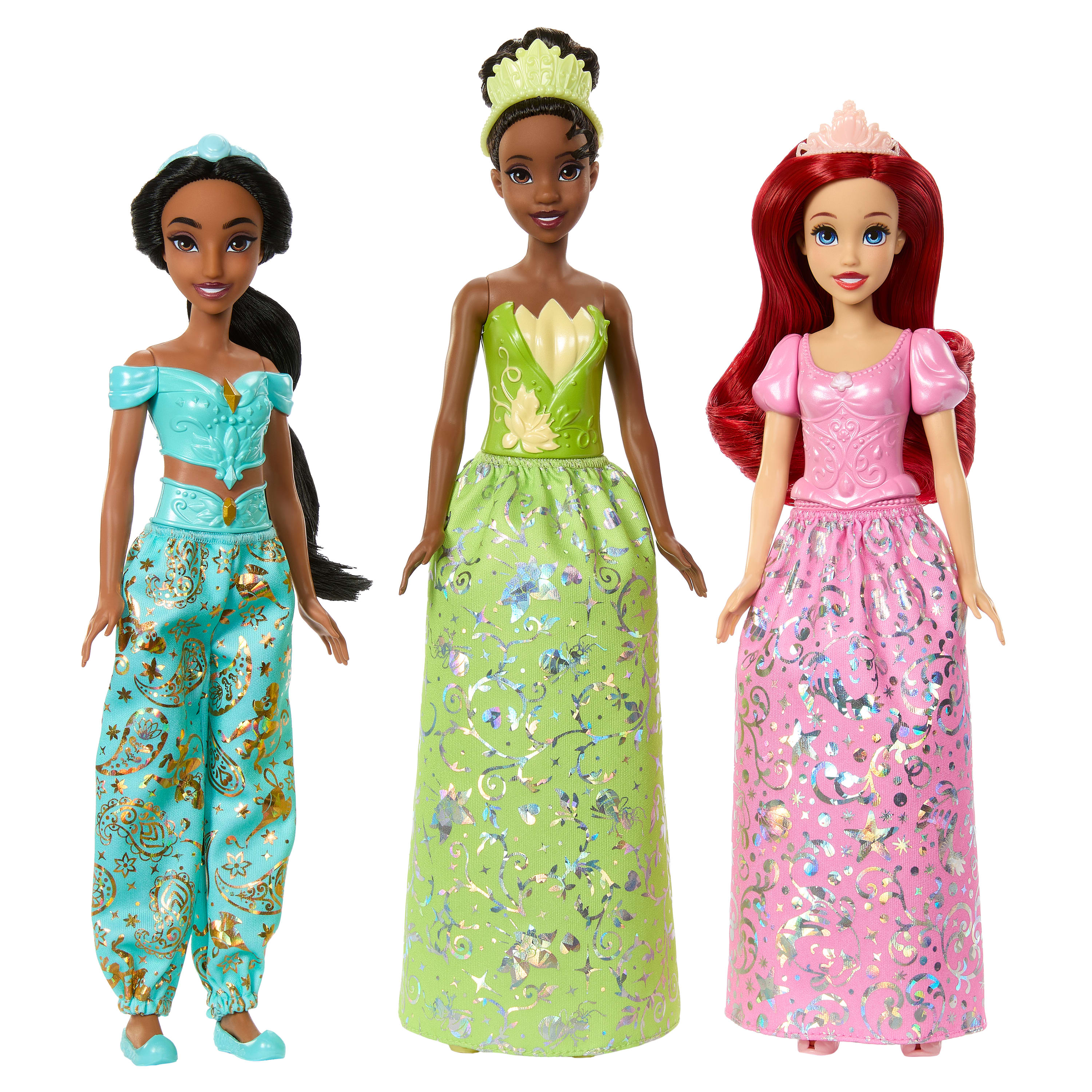 Mattel Disney Princesas Conjunto de regalo con 7 muñecas 4