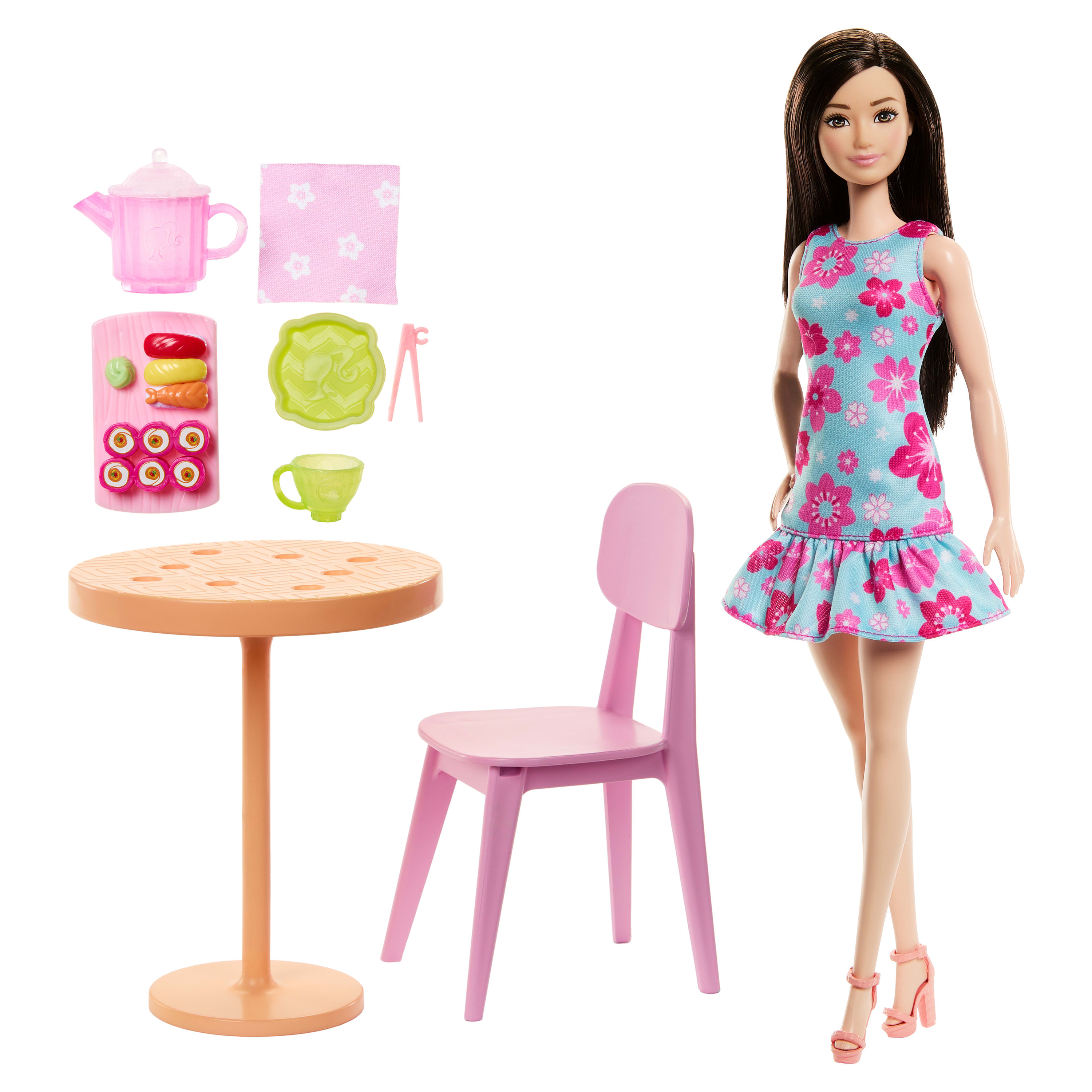 Barbie Pink Passport Conjunto de cafetería japonesa · Barbie · El