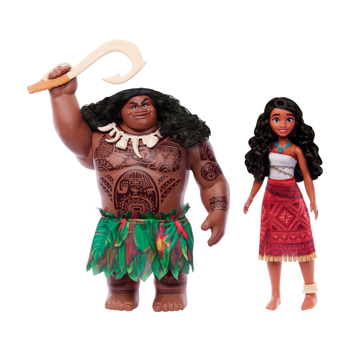 Pack muñecos Semidios y Héroe Vaiana 2 Disney Mattel 3