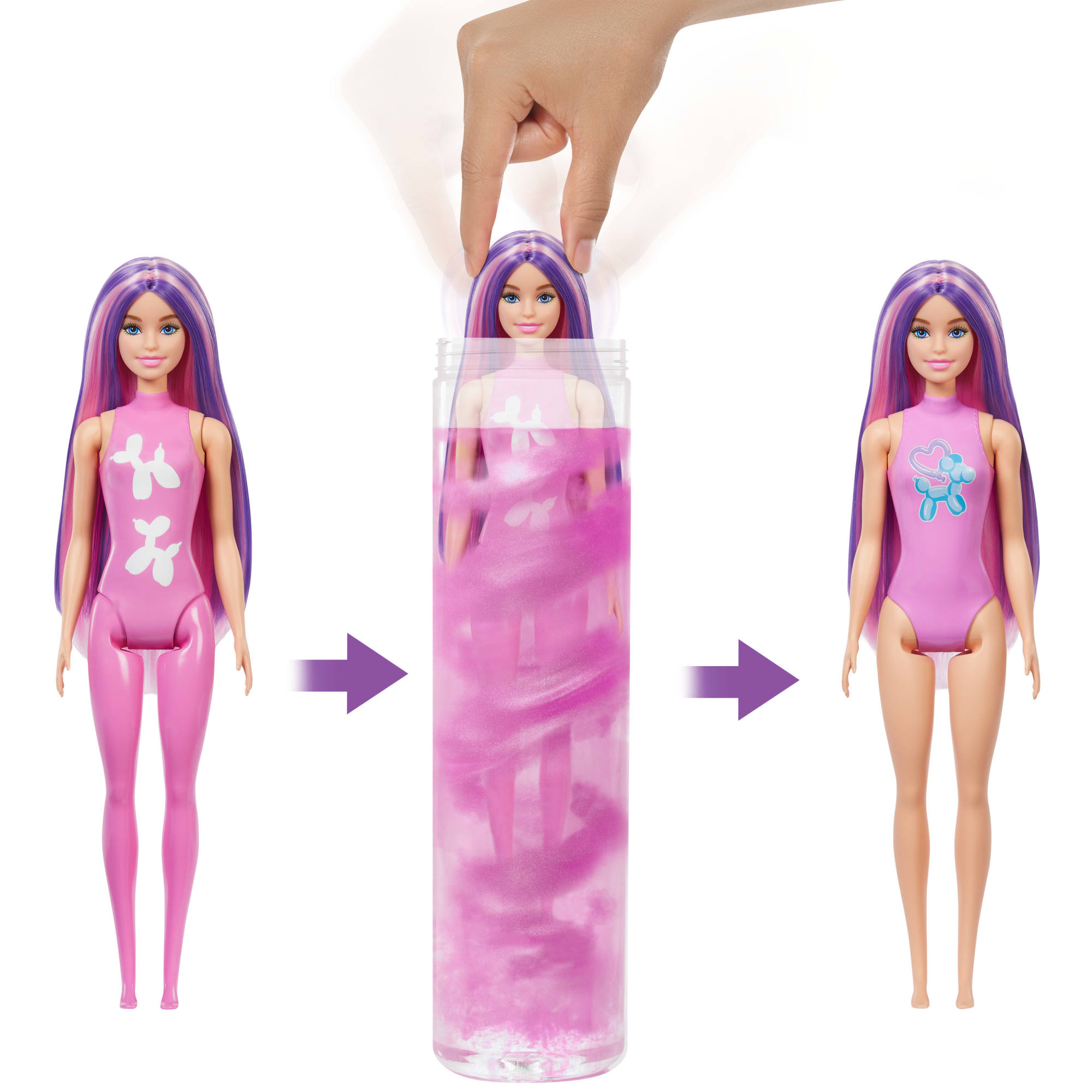 Boneca Barbie Color Reveal Galáxia Arco Íris - Artigo Sortido. Envio realizado de forma aleatória 2