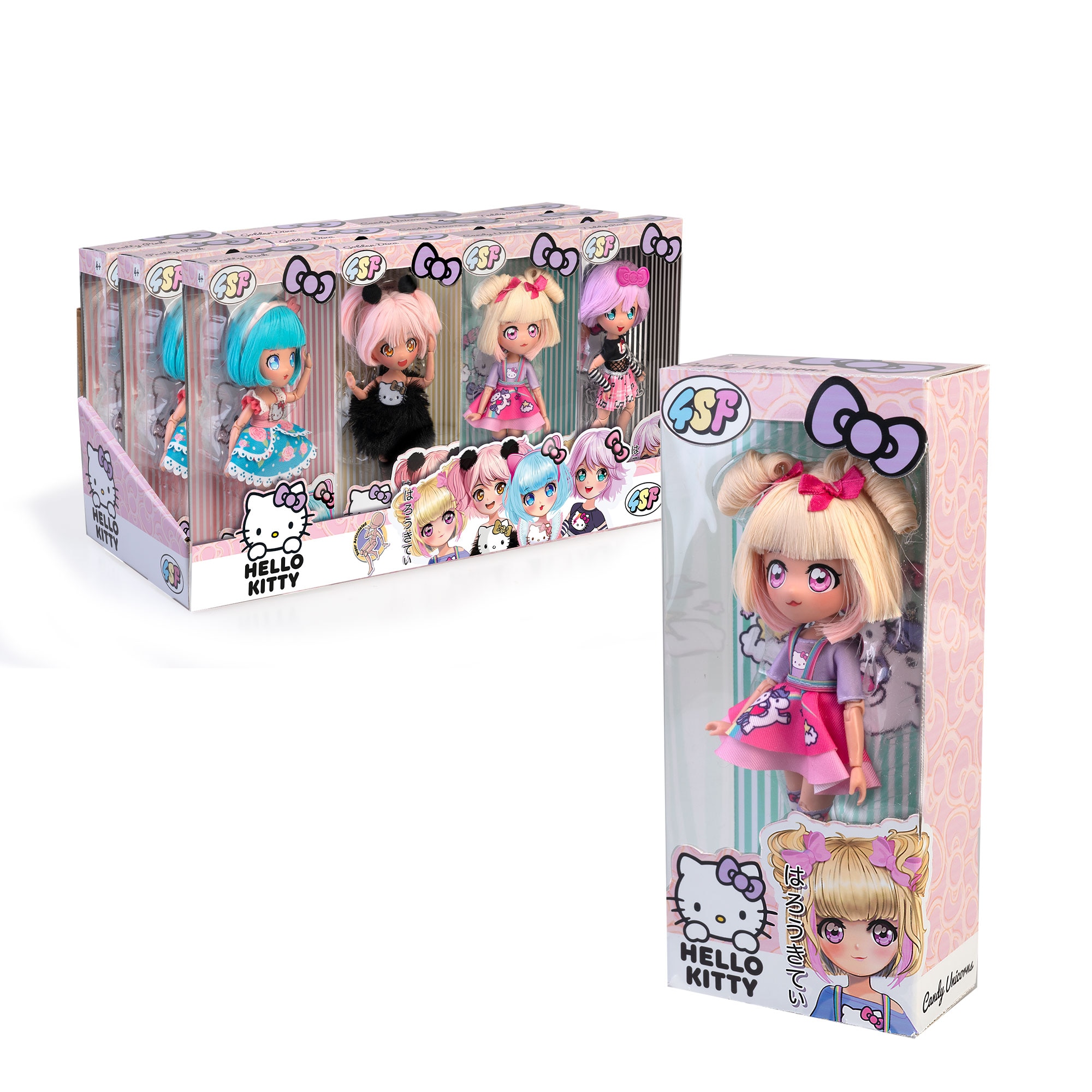 Muñeca Fashion Hello Kitty Famosa 2