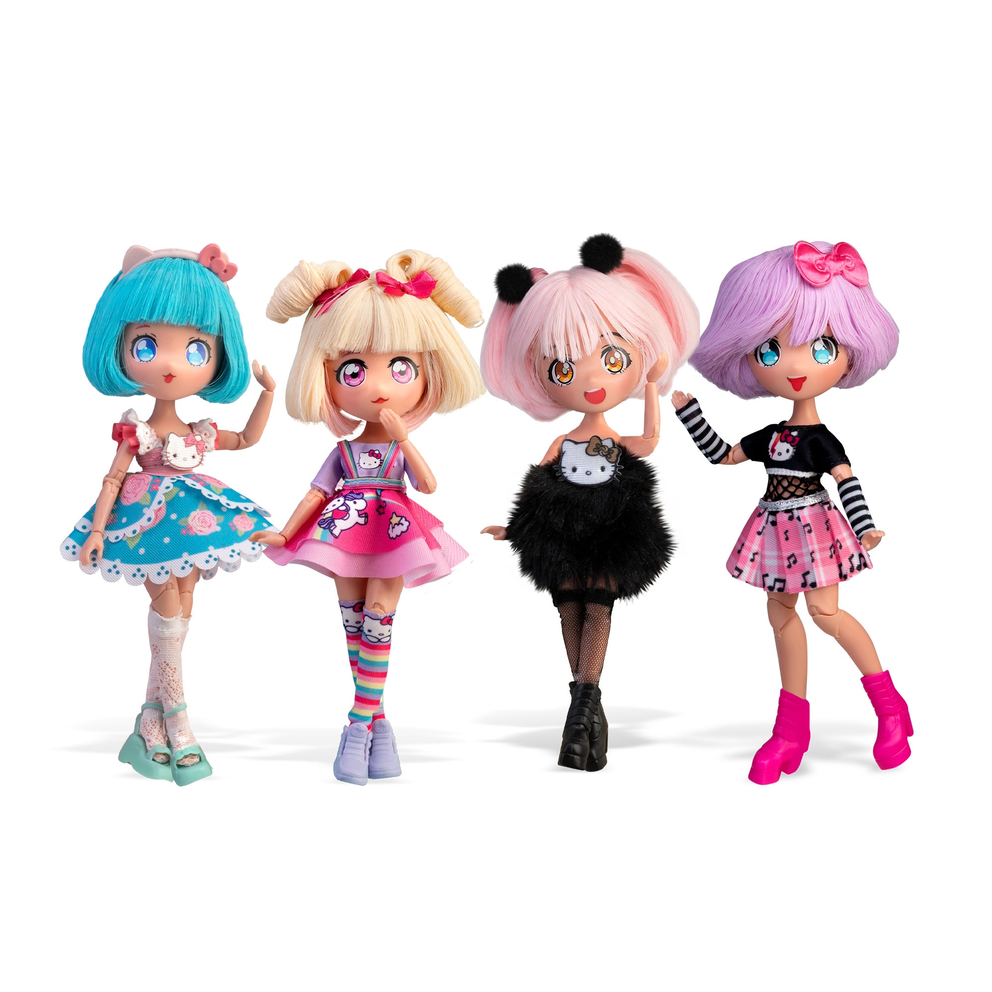 Muñeca Fashion Hello Kitty Famosa 4