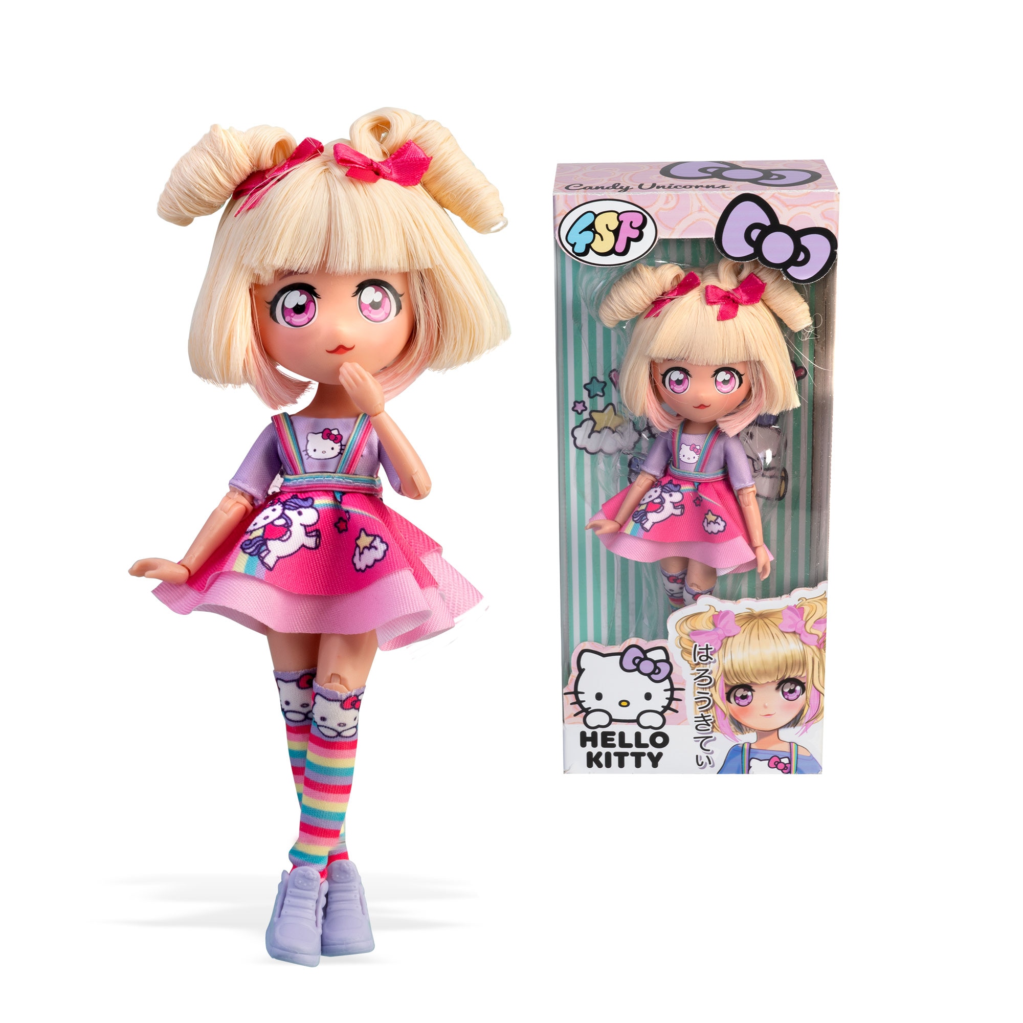 Muñeca Fashion Hello Kitty Famosa 6