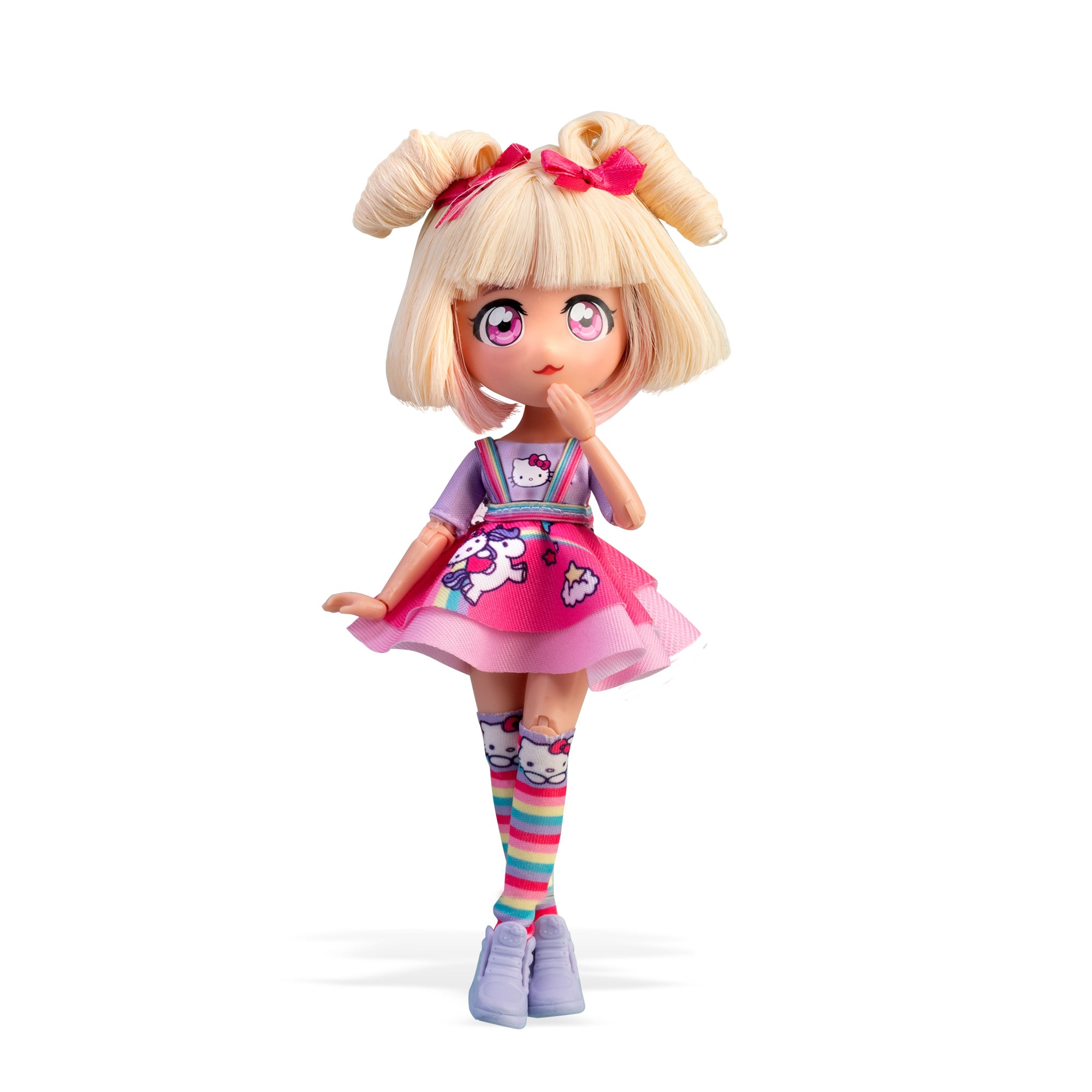 Muñeca Fashion Hello Kitty Famosa 23