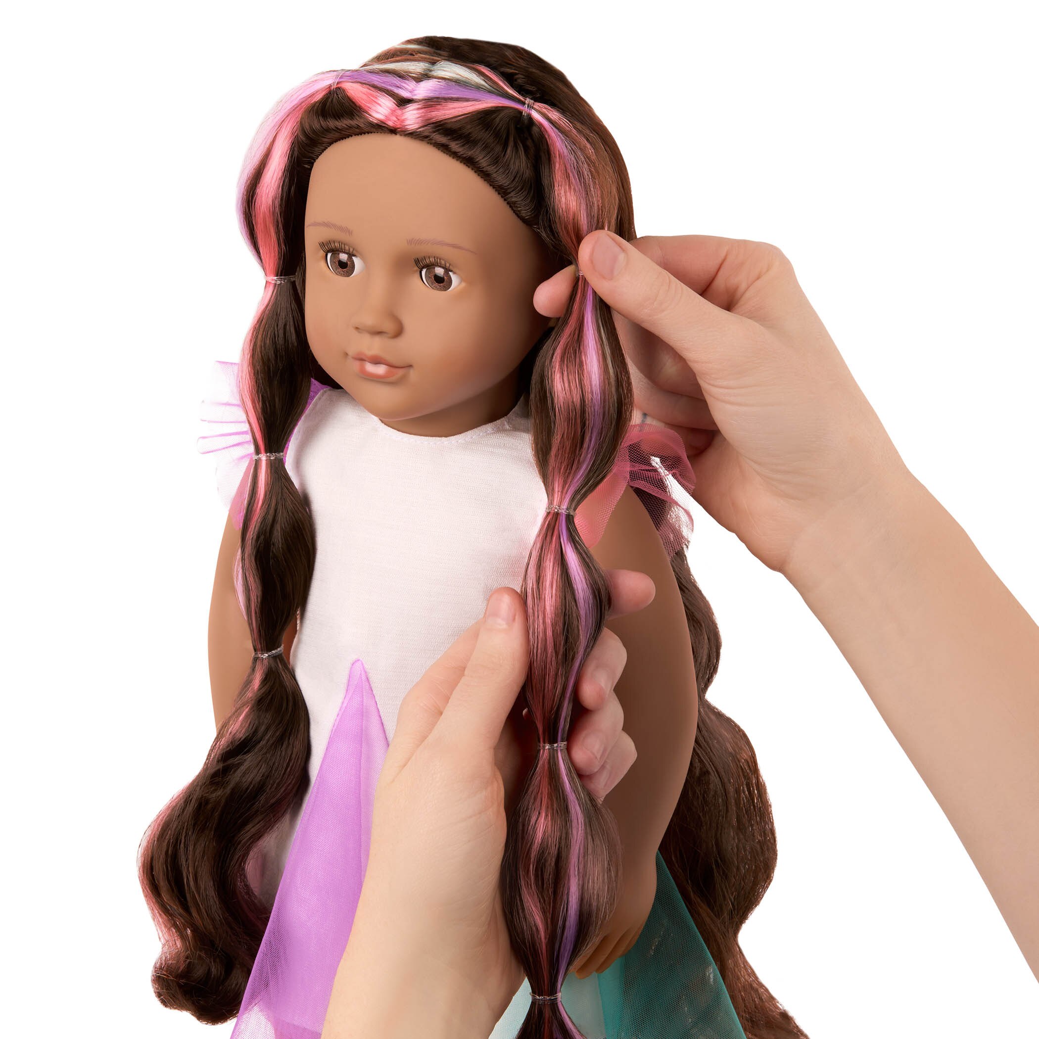 Muñeca pelo Rainbow Tania Our Generation 3