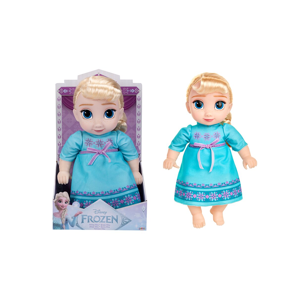 Muñeca Elsa Bebé 30 cm Frozen Jakks Pacific 1