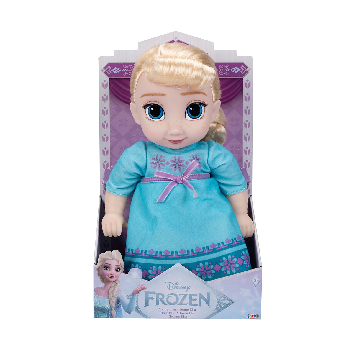Muñeca Elsa Bebé 30 cm Frozen Jakks Pacific 2