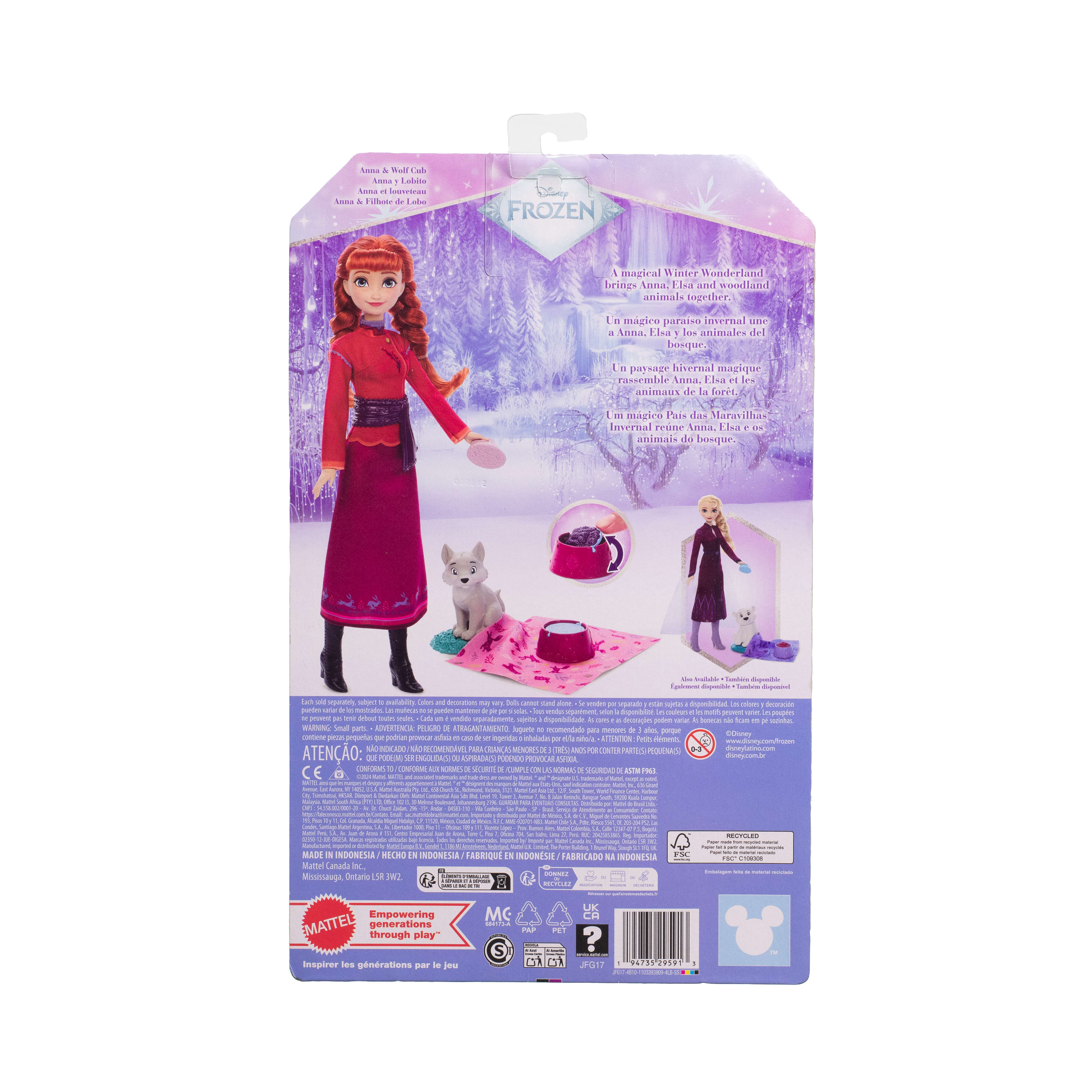 Boneca Anna com Lobito 7