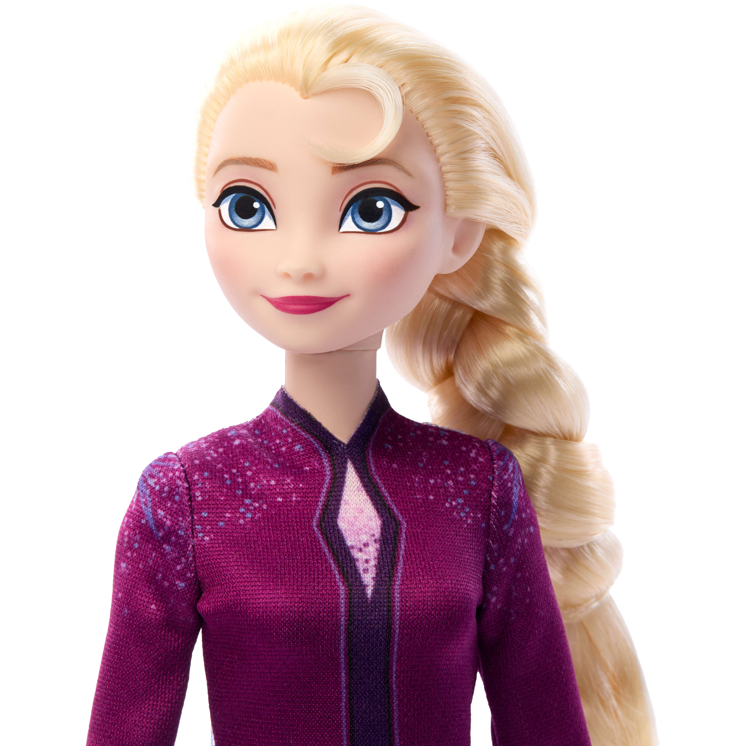 Disney Frozen Muñeca Elsa con osito Mattel 2