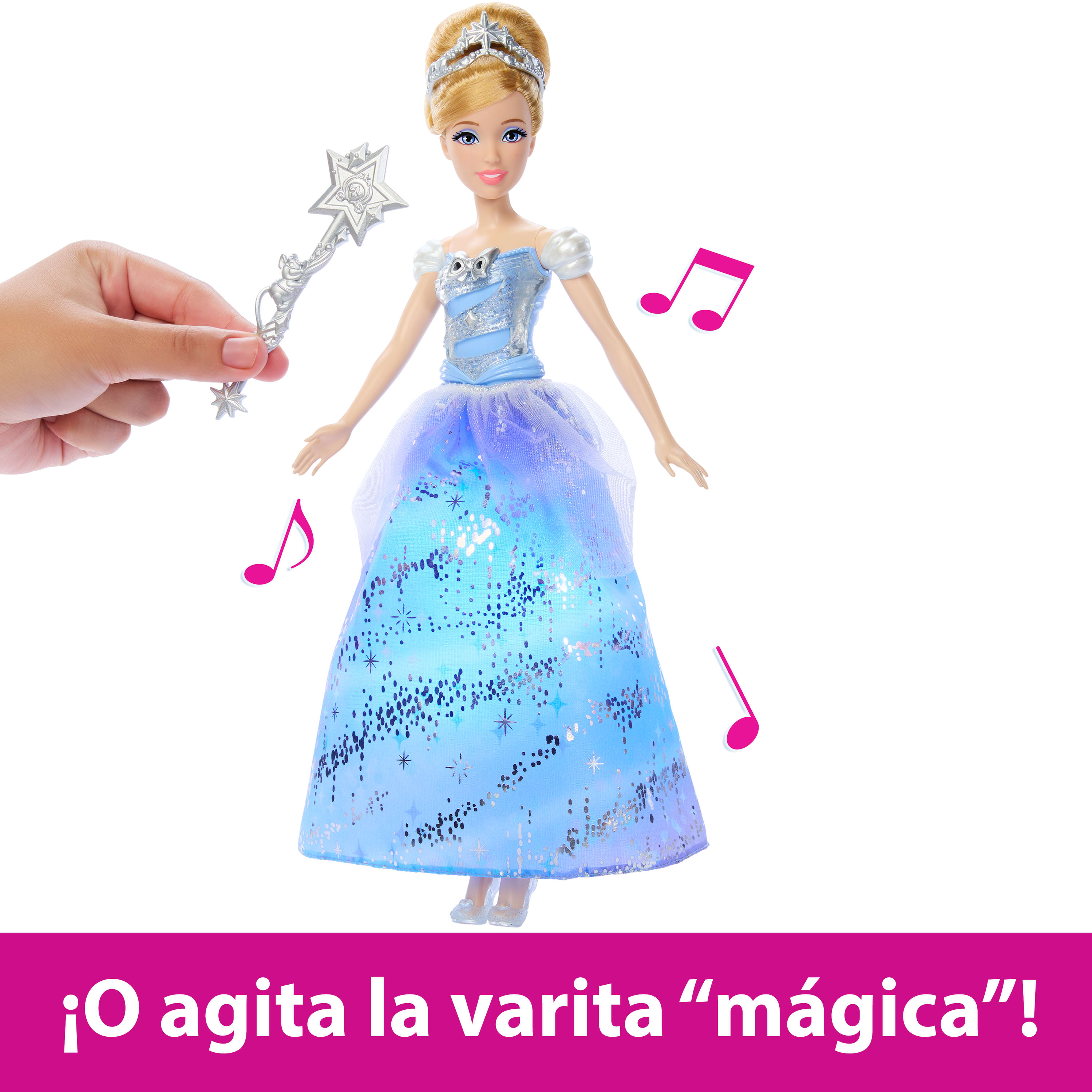 Boneca Cinderela com Luzes e Sons 6