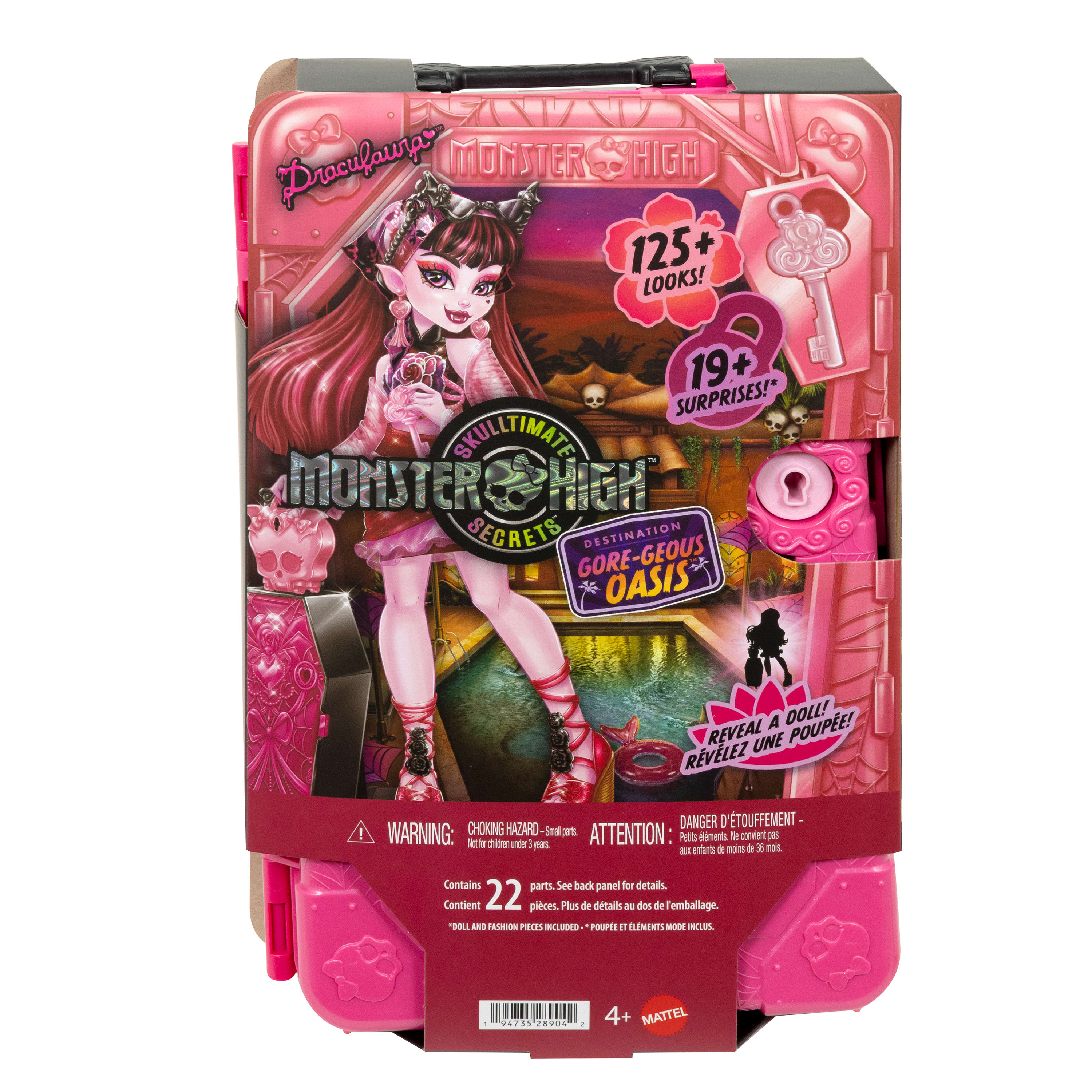 Muñeca Draculaura Monster High Skulltimate Secrets modelos surtidos 6