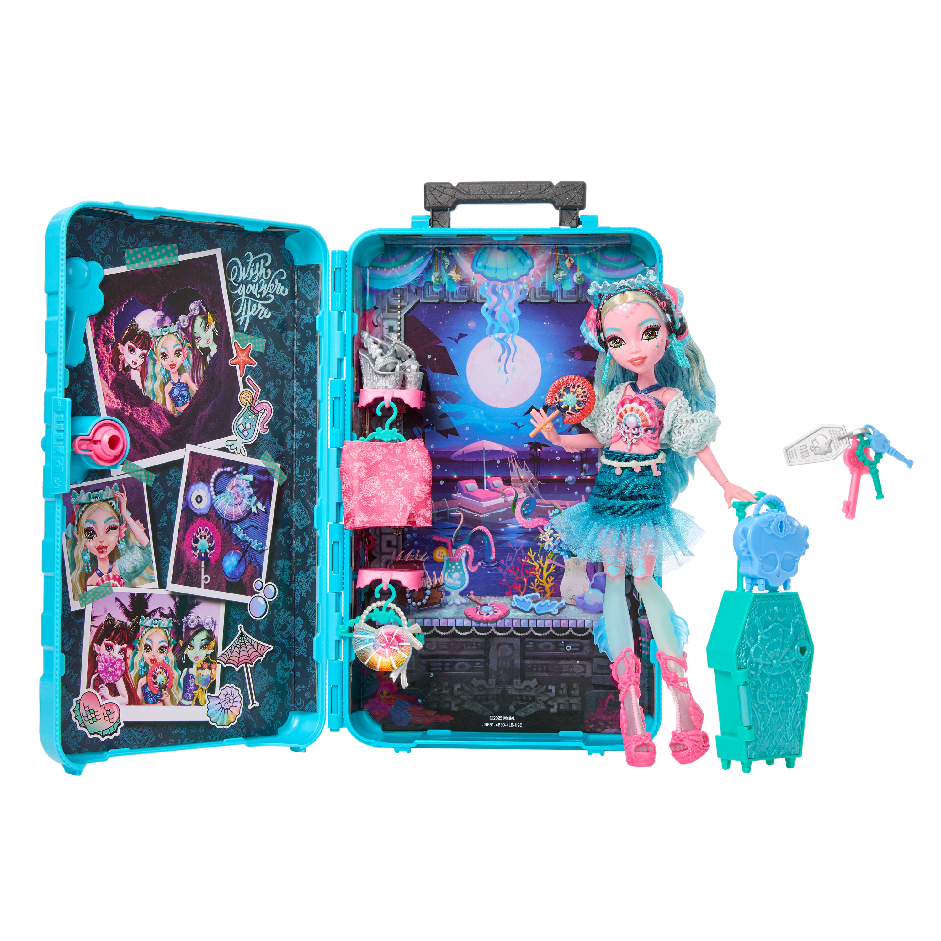 Muñeca Lagoona Blue Monster High Skulltimate Secrets modelos surtidos 4