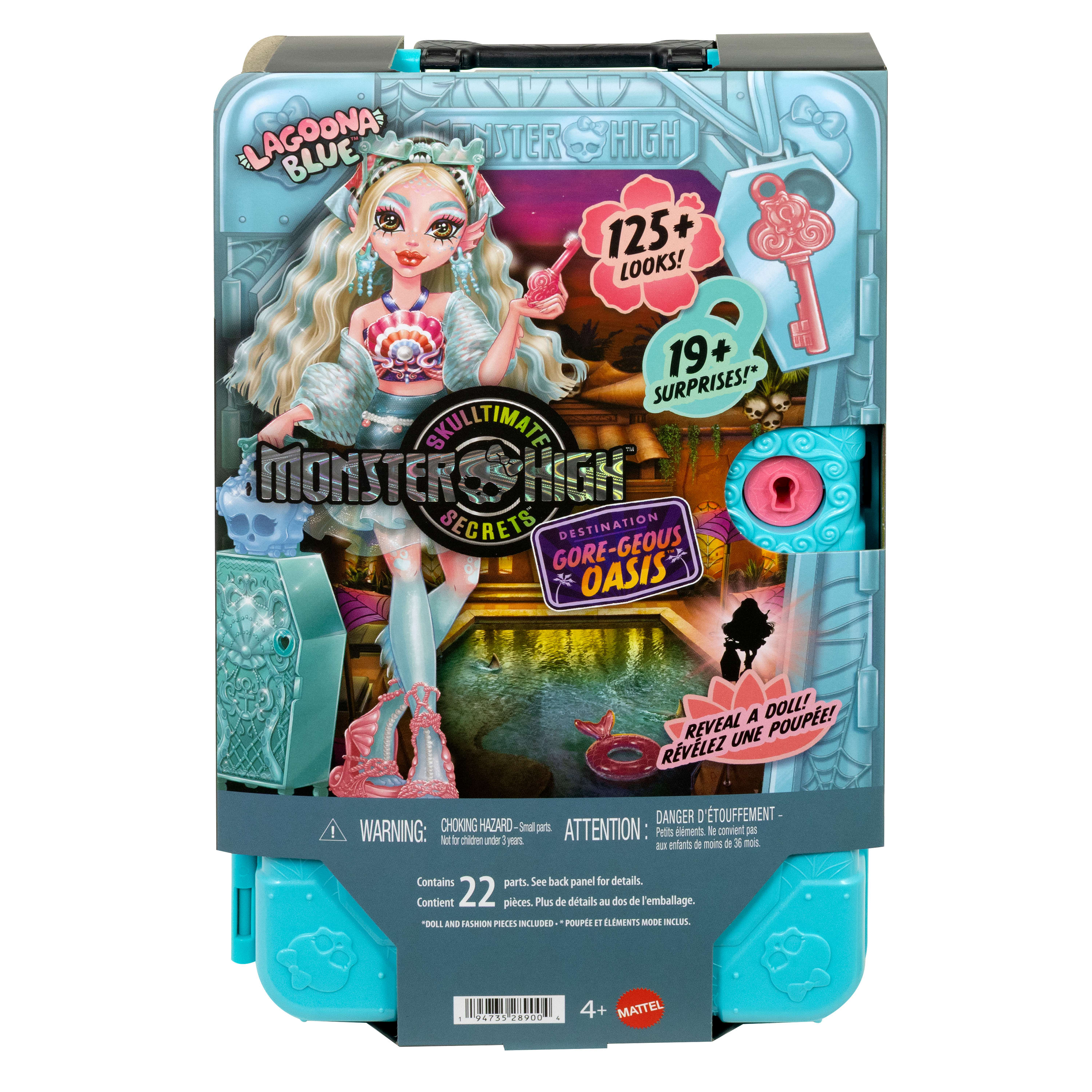Muñeca Lagoona Blue Monster High Skulltimate Secrets modelos surtidos 6