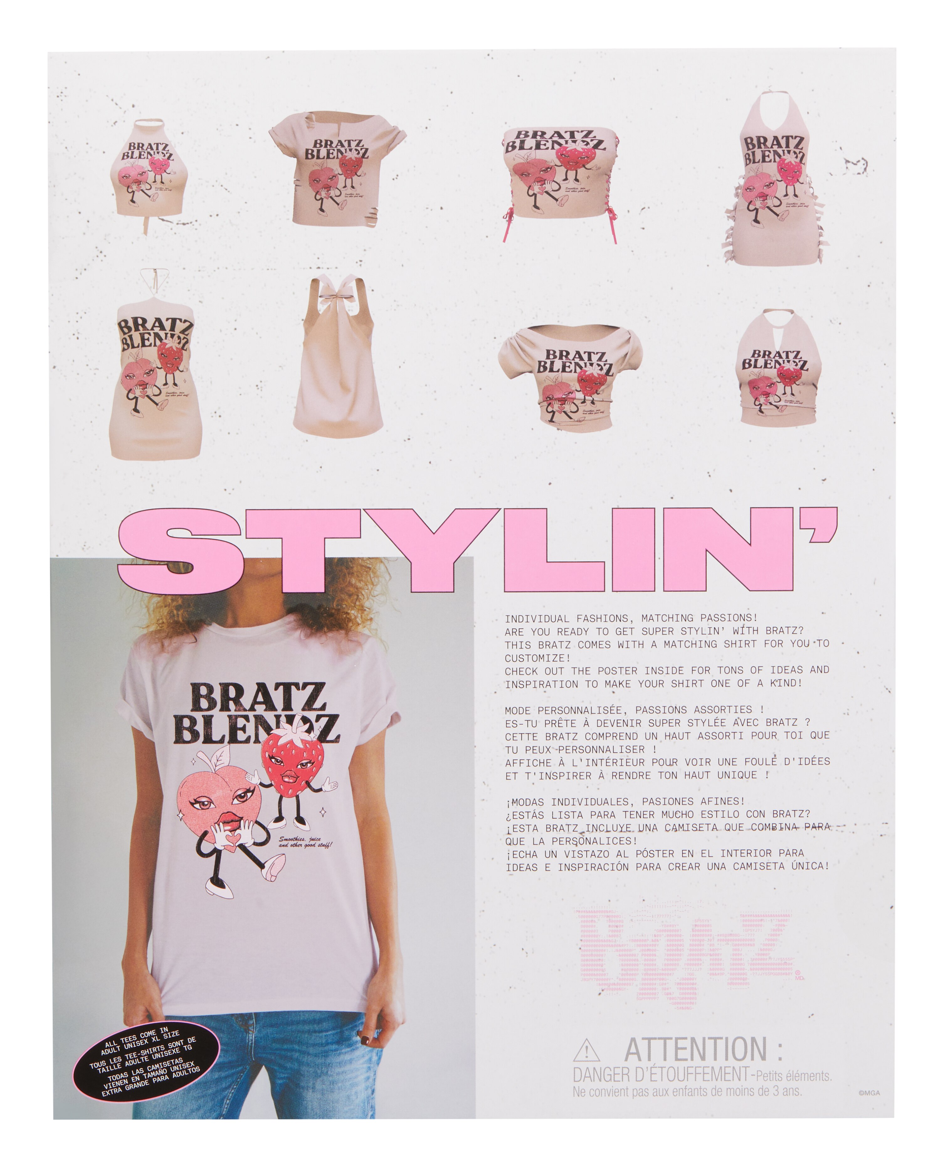 Muñeca Stylin' Doll Cloe Bratz MGA 8