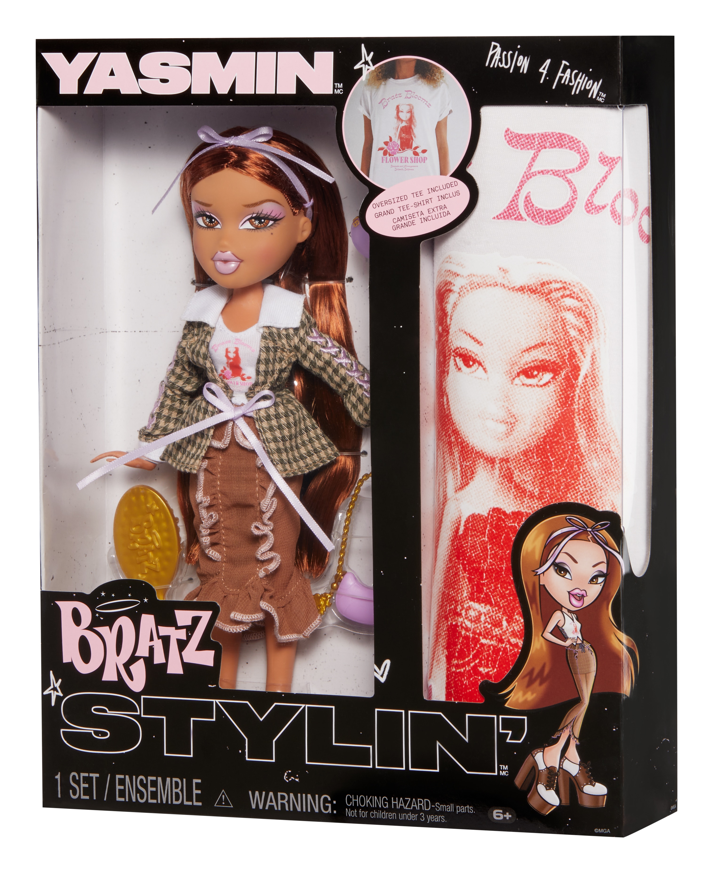 Muñeca Stylin' Doll Yasmin Bratz MGA 9