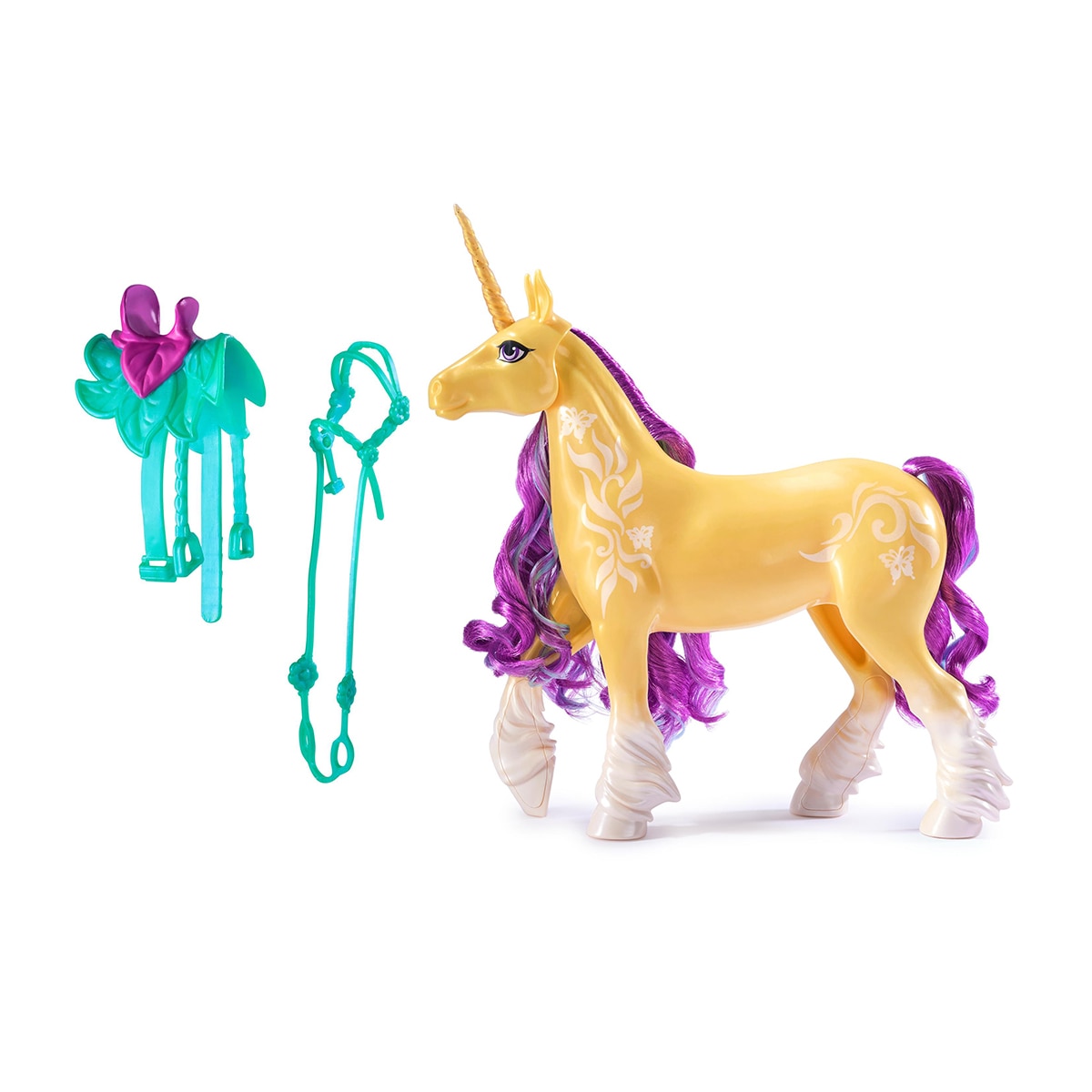 Muñeca Unicorn Academy Fashion Unicorn Leaf Spin Master 3