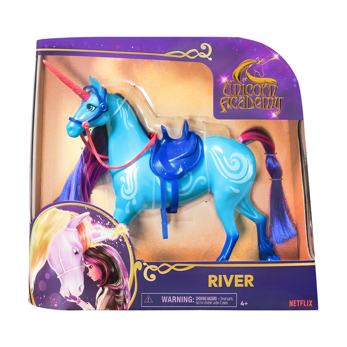 Muñeca Unicorn Academy Fashion Unicorn River Spin Master 3