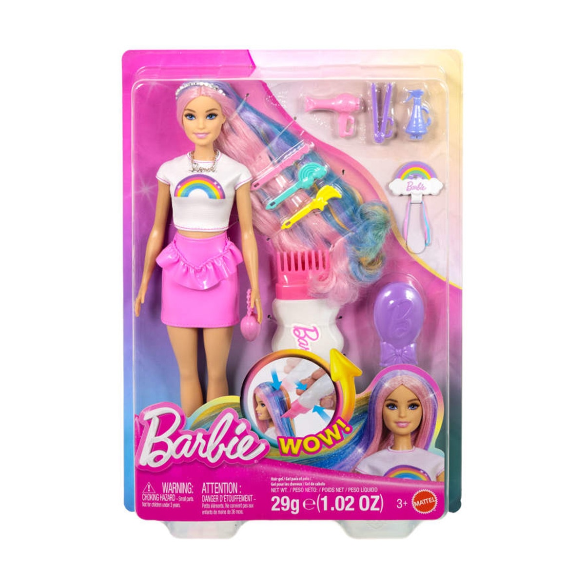 Barbie Cabelo Arco-Iris 6